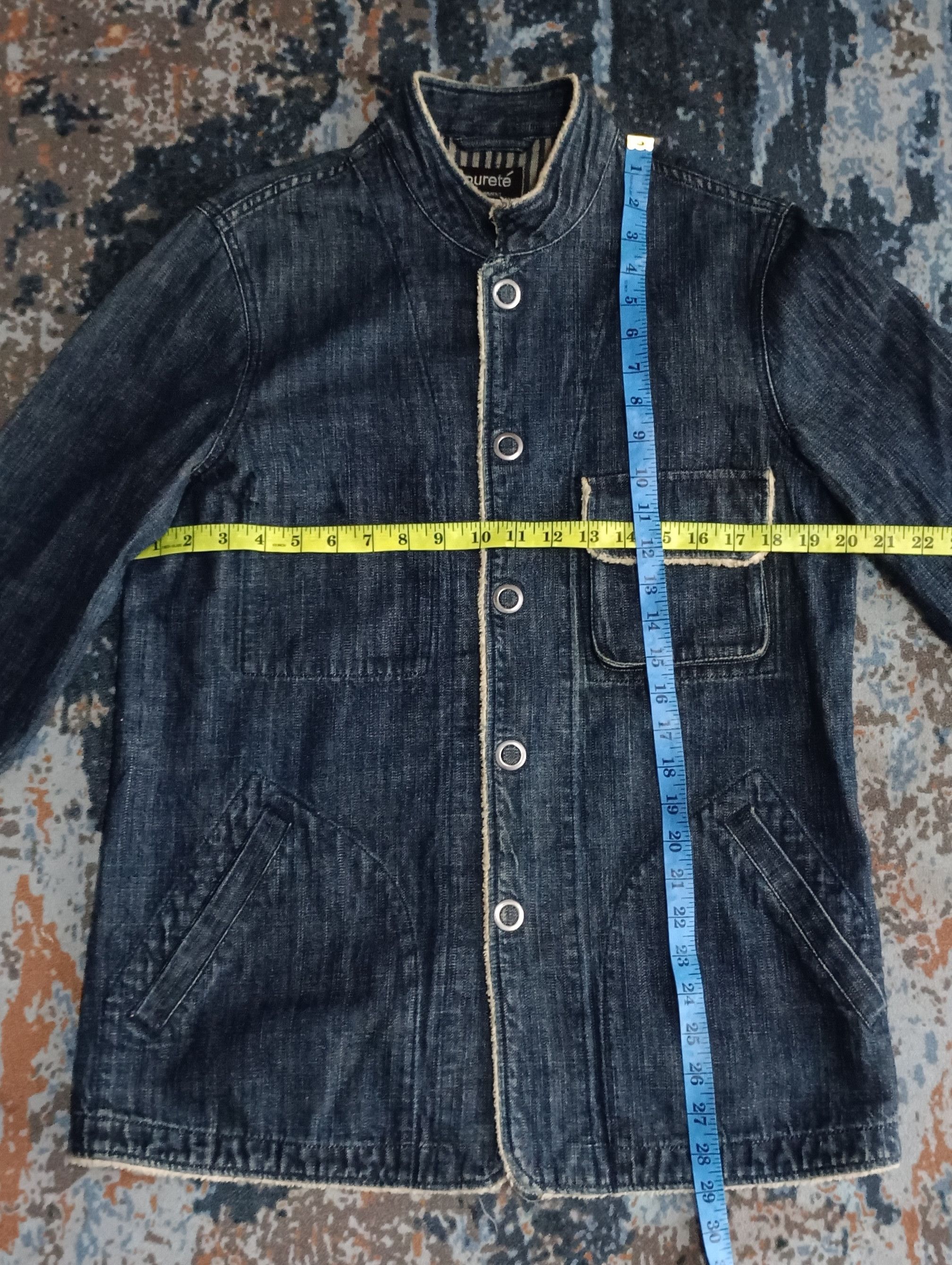 Japanese Brand × Vintage Purete Equipment Houston Denim Jacket Size US M / EU 48-50 / 2 - 18 Thumbnail