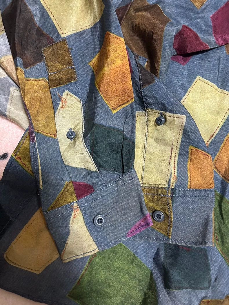 Acne Studios Acne Studios Brownish-yellow blocks and a blue coat Size US M / EU 48-50 / 2 - 5 Thumbnail