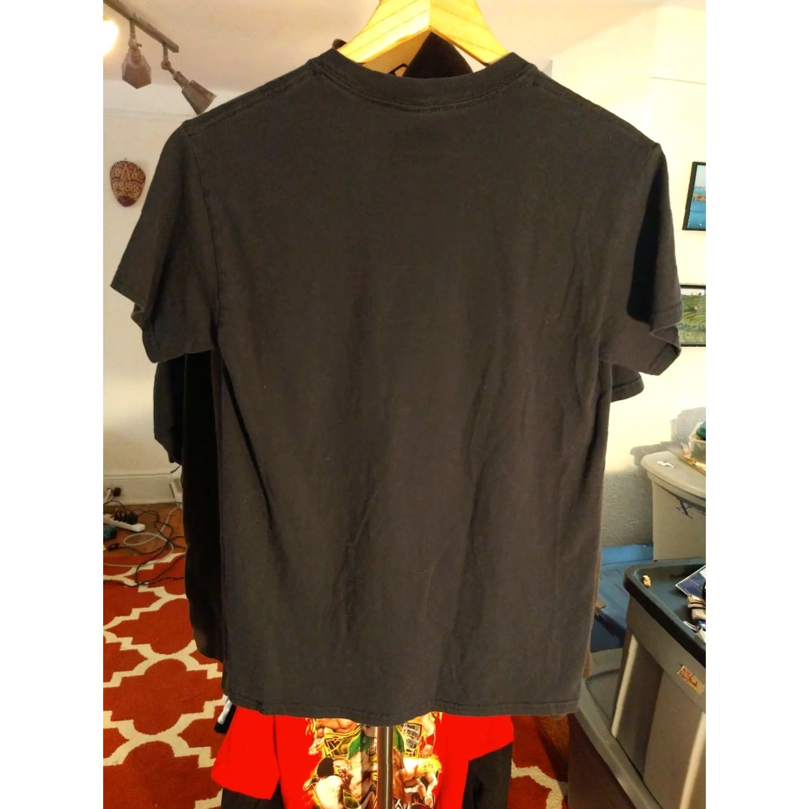 Vintage VINTAGE Steven Rhodes Halloween Shirt Demon Cat Size S Black Mens Short Sleeve T-Shirt Size US S / EU 44-46 / 1 - 4 Thumbnail