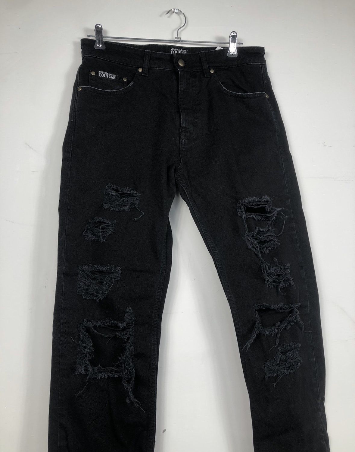 Versace Jeans Couture Versace Jeans Couture Ripped Jeans Denim Pants Size US 32 / EU 48 - 4 Thumbnail