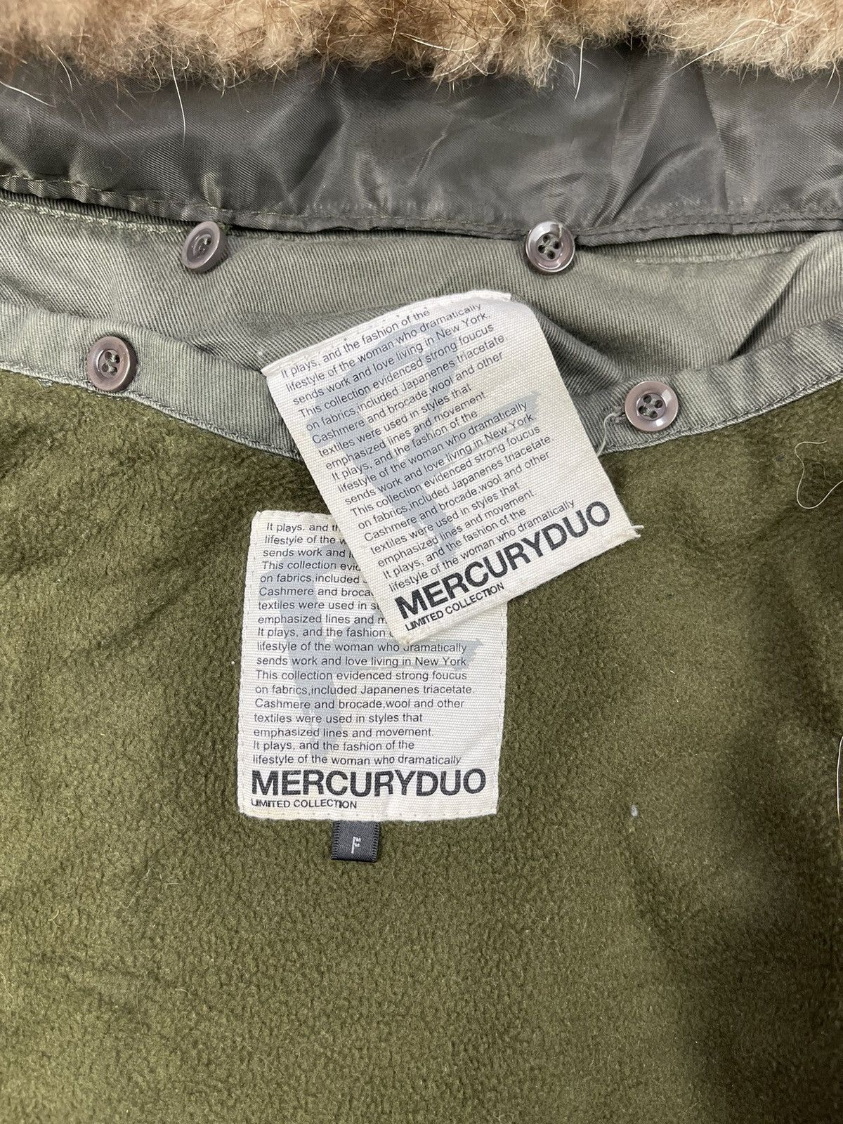 Japanese Brand Mercuryduo JUST KISS ME BABY Jackets Size ONE SIZE - 8 Thumbnail