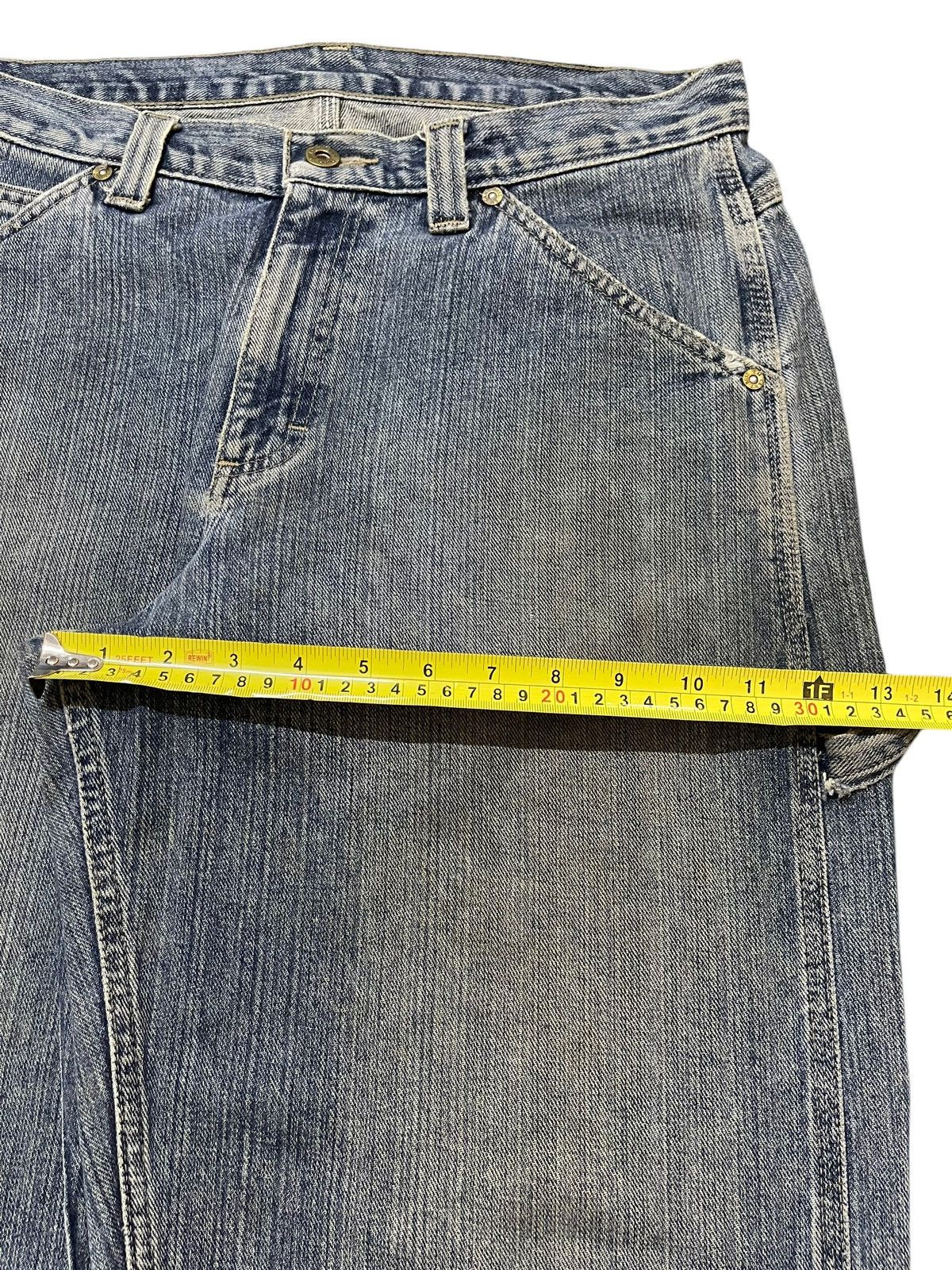 Lee Vintage 90s Lee Dungarees Faded Wash Carpenter Baggy Jeans Size US 32 / EU 48 - 16 Thumbnail