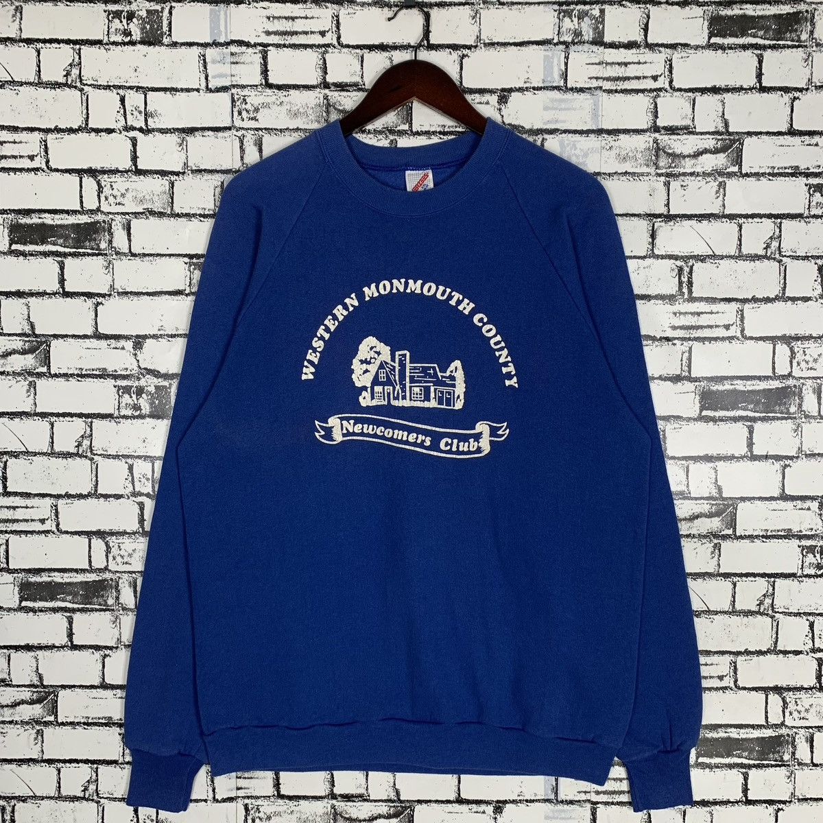 Russell Athletic Vintage Newcormers Club Sweatshirt Crewneck Size US XXL / EU 58 / 5 - 1 Thumbnail
