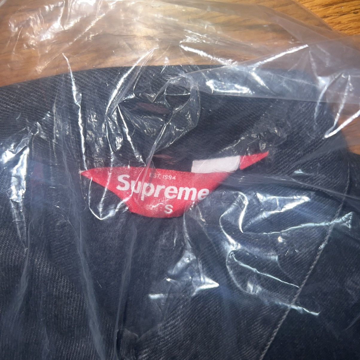Supreme Supreme Denim Trucker Jacket SS25 Black Size: Small Size US S / EU 44-46 / 1 - 3 Thumbnail