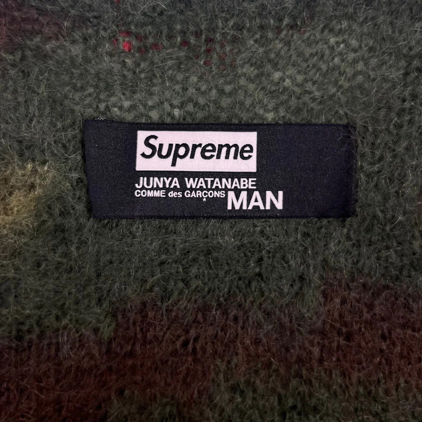 Junya Watanabe × Supreme 2021 Supreme x Junya Watanabe CDG Brushed Camo Sweater Size US M / EU 48-50 / 2 - 4 Thumbnail