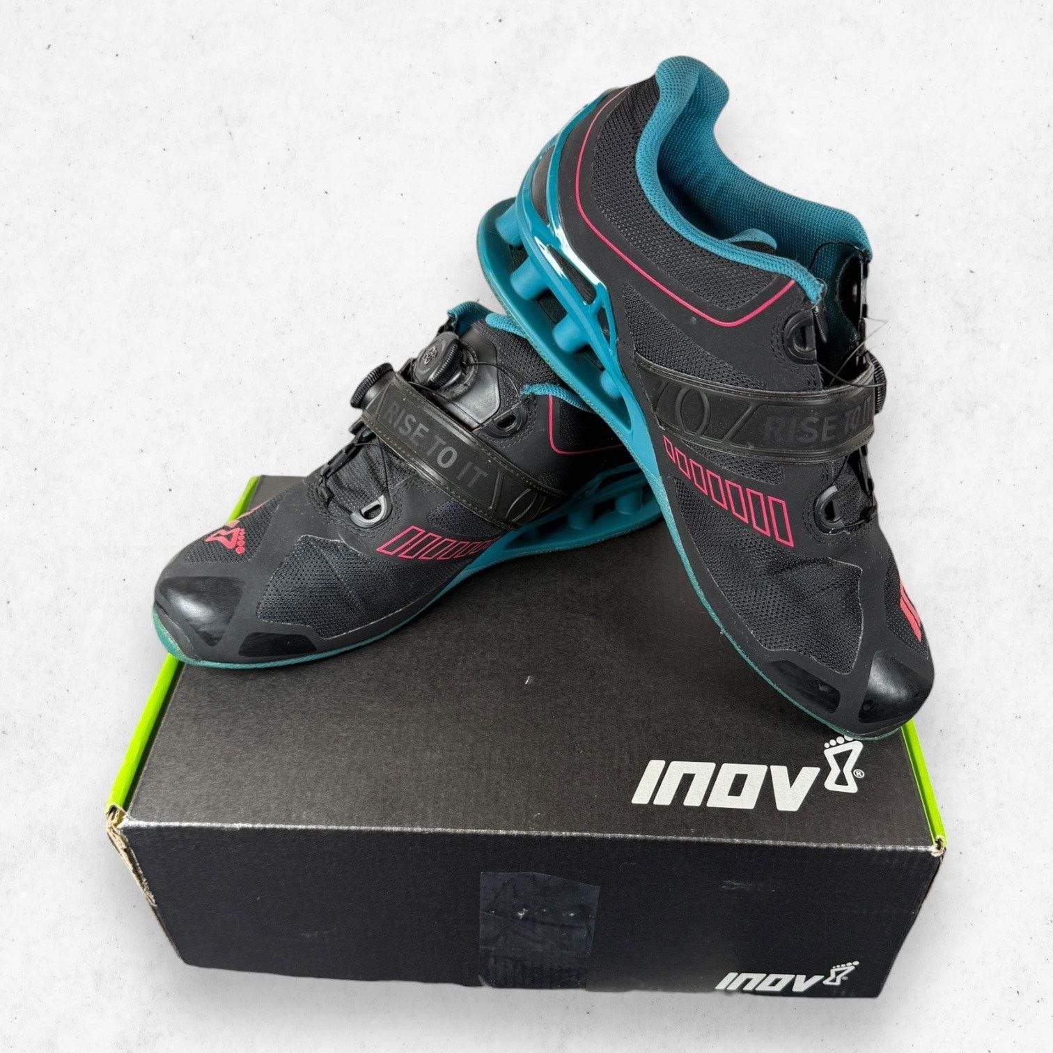 Other Inov-8 Fastlift 370 BOA Black/Teal/Berry Womens 9.5 Size US 9.5 / IT 39.5 - 1 Thumbnail