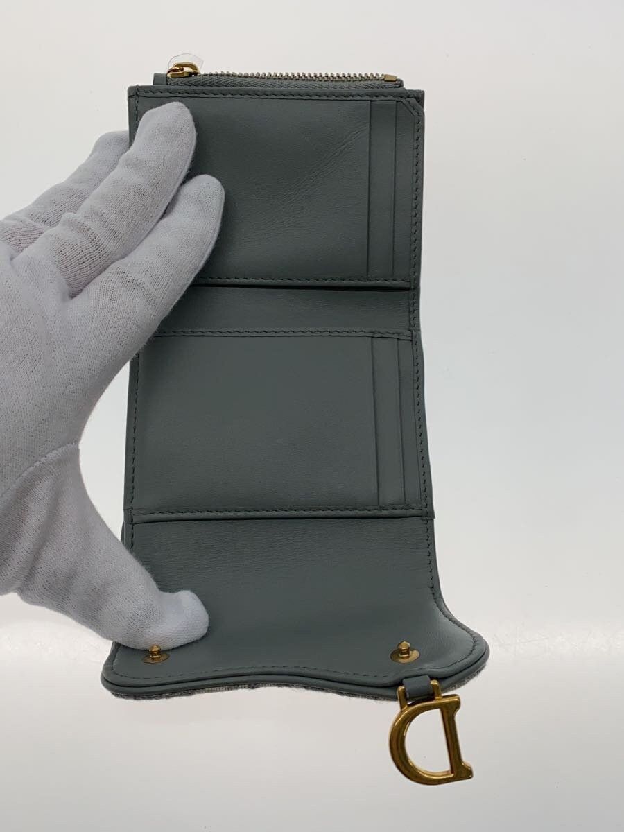 Dior Dior Saddle Oblique Tri-Fold Wallet Size ONE SIZE - 4 Thumbnail