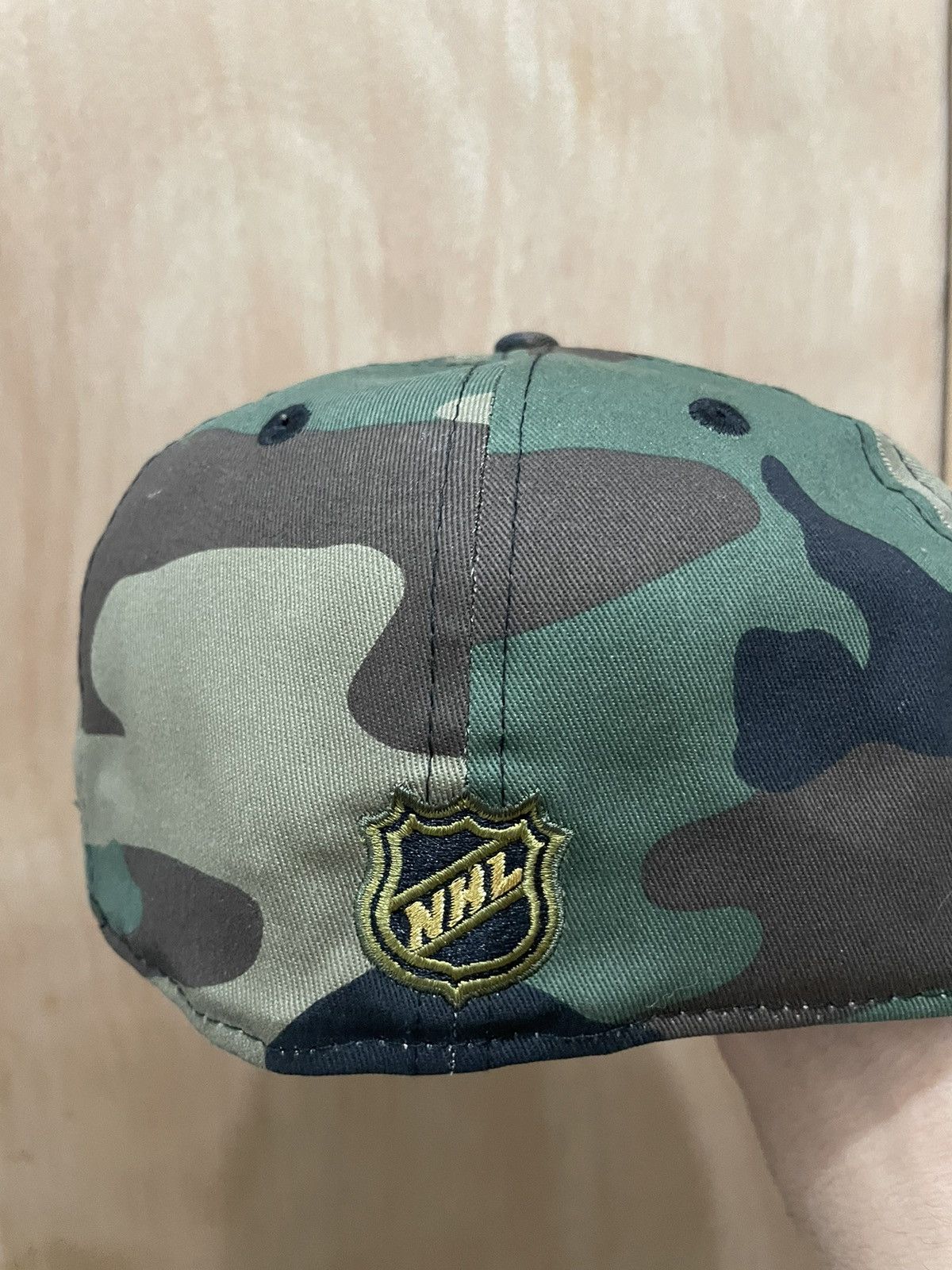NHL Myfitteds New Jersey devils camo 2000 nhl Stanley cup 7 1/8 Size ONE SIZE - 6 Thumbnail