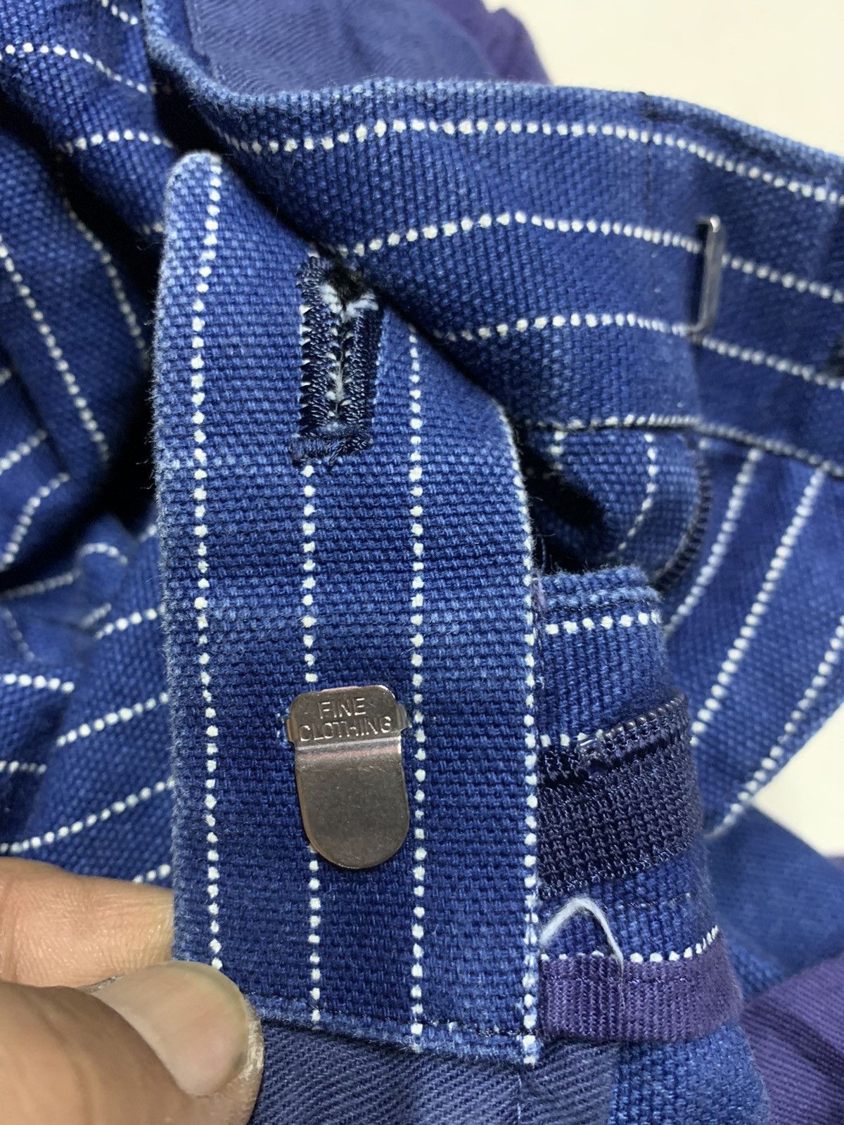 Japanese Brand Urban Research stripe pants Size US 34 / EU 50 - 14 Thumbnail