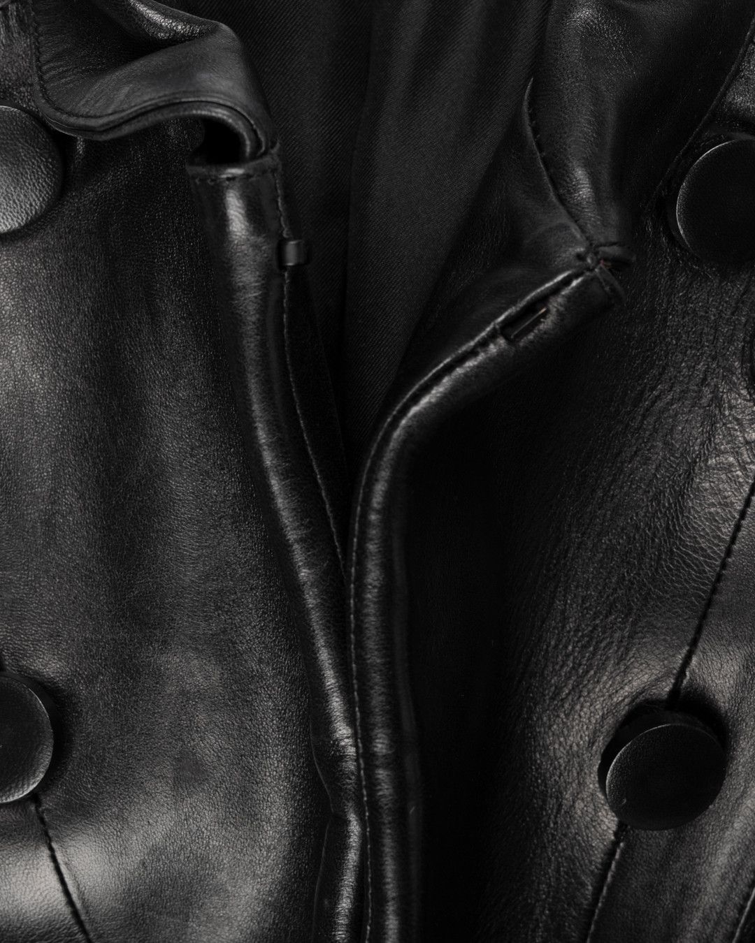 Tom Ford AW2001 Leather Officer Jacket Size US S / EU 44-46 / 1 - 6 Thumbnail