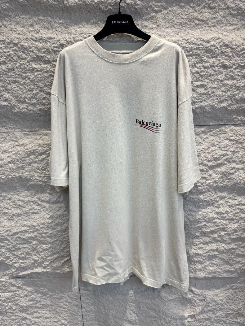 Balenciaga Balenciaga 3 Logo letter printing details short sleeve T-s Size US M / EU 48-50 / 2 - 1 Thumbnail