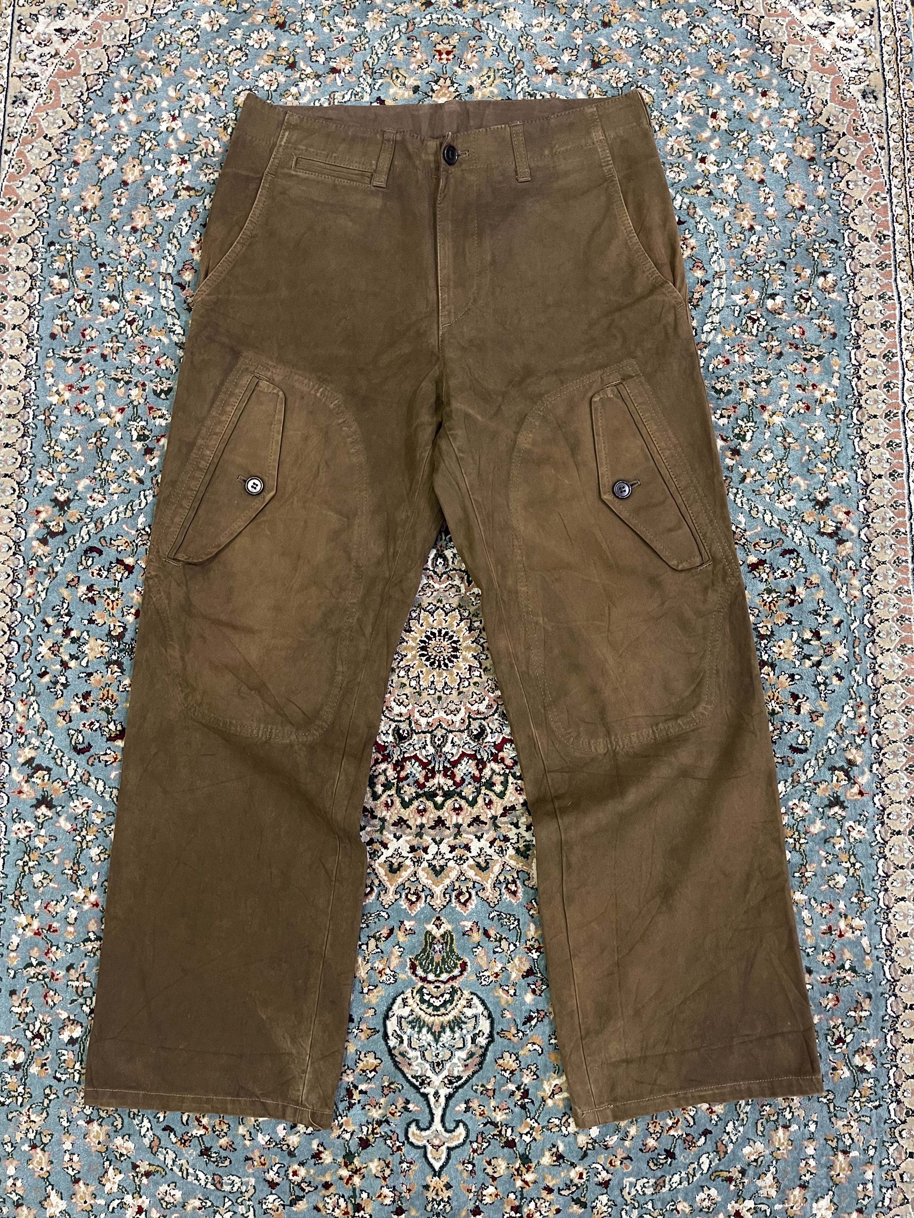 Comme des Garcons Homme Comme des Garcons Duck Canvas Cargo Trouser Size US 32 / EU 48 - 1 Thumbnail