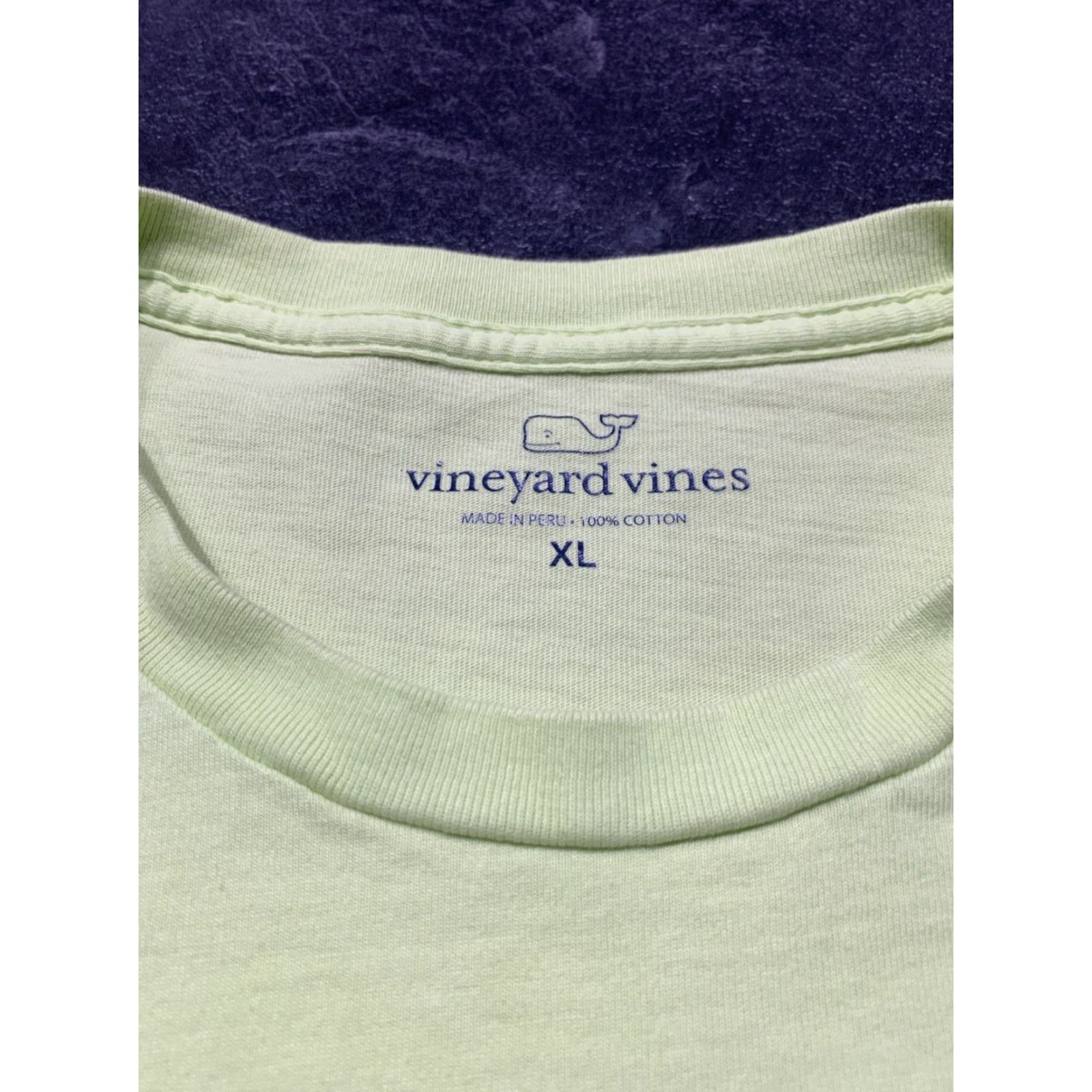 Vineyard Vines VINEYARD VINES Classic Long Sleeve T-Shirt Men's Regular XL Mint Green/Blue Size US XL / EU 56 / 4 - 5 Thumbnail