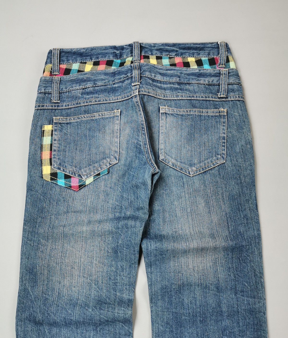If Six Was Nine Double Waist Jeans (LG91) Size US 32 / EU 48 - 6 Thumbnail