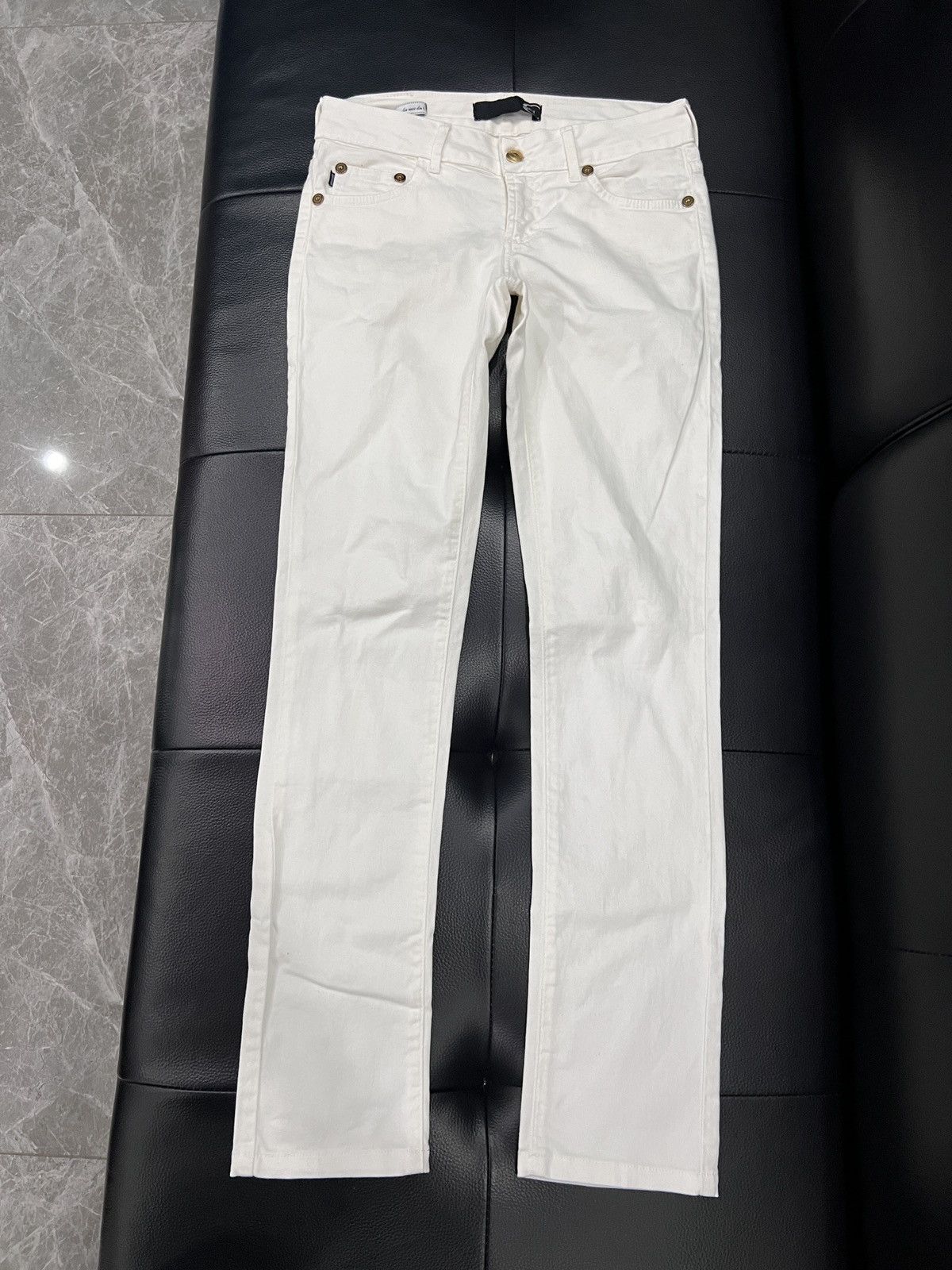 Just Cavalli Just Cavalli Leopard Haircalf Patch Denim Jeans Size 26" / US 2 / IT 38 - 1 Thumbnail