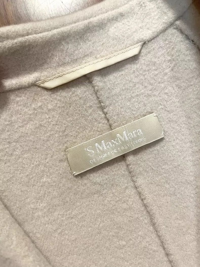 Max Mara Max Mara Classic beige wool coat, 100% wool Size M / US 6-8 / IT 42-44 - 2 Thumbnail