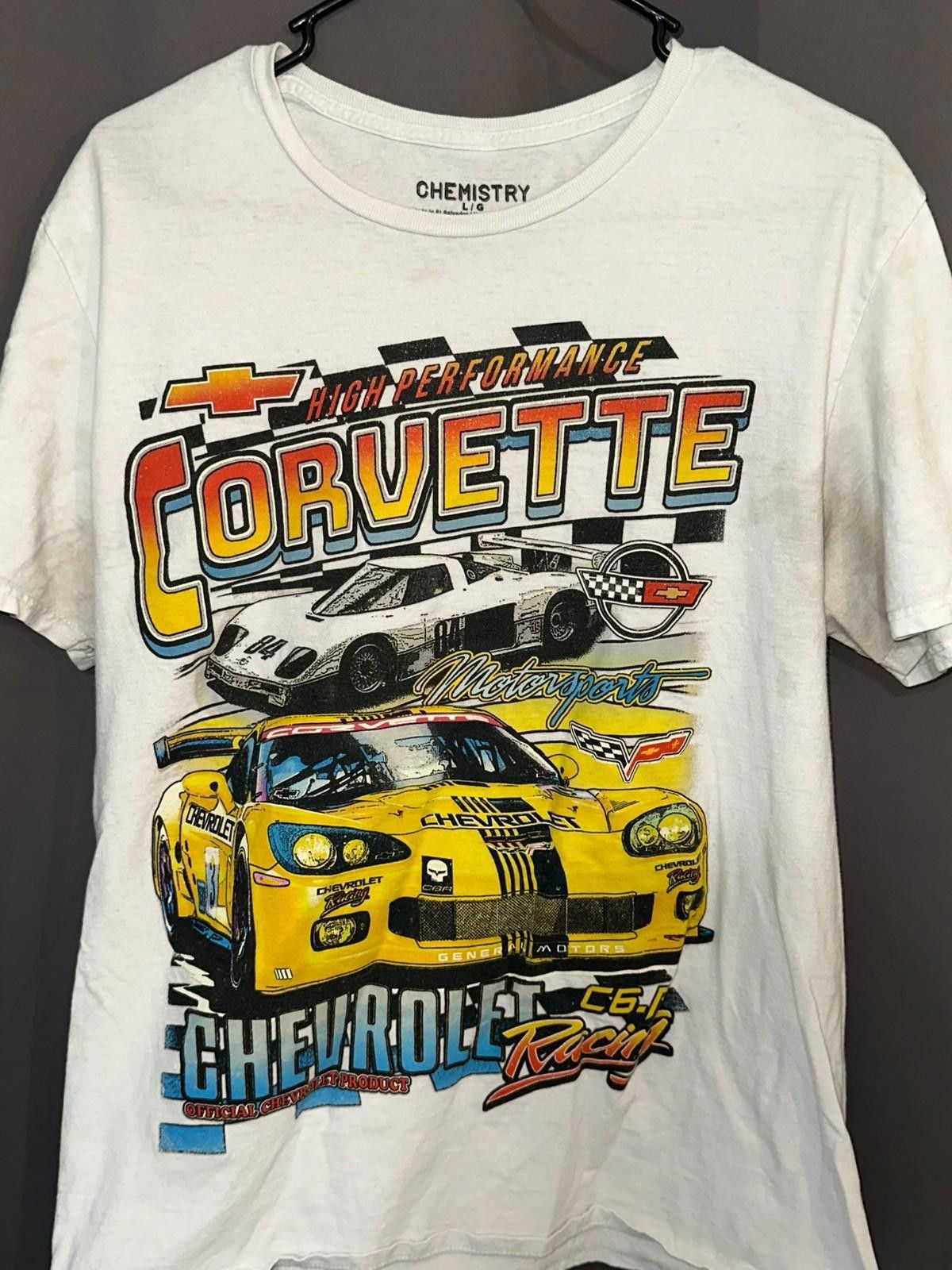 Chemistry Chevrolet Corvette Racing Tee | Size LG Size US L / EU 52-54 / 3 - 5 Thumbnail