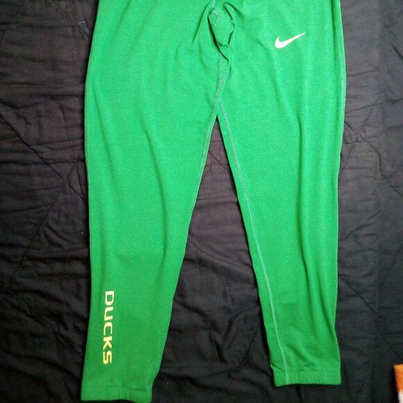 NCAA × Nike × Vintage Vintage Y2K Nike Oregon Ducks Sweat Pants Joggers Trainers Size US 28 / EU 44 - 3 Thumbnail