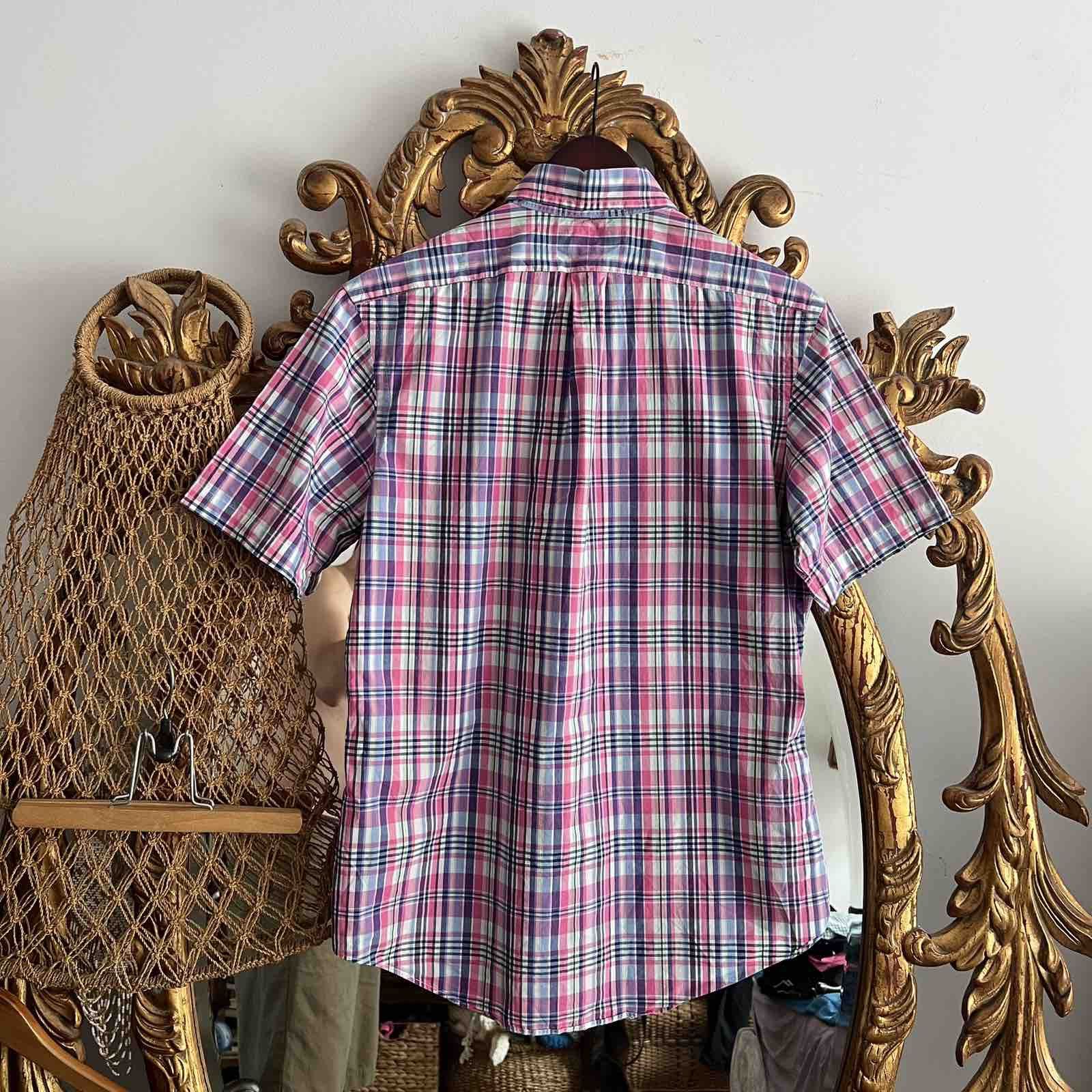 Polo Ralph Lauren VINTAGE Ralph Lauren Button-Up Flannel Shirt Mens 90s Size US M / EU 48-50 / 2 - 2 Thumbnail