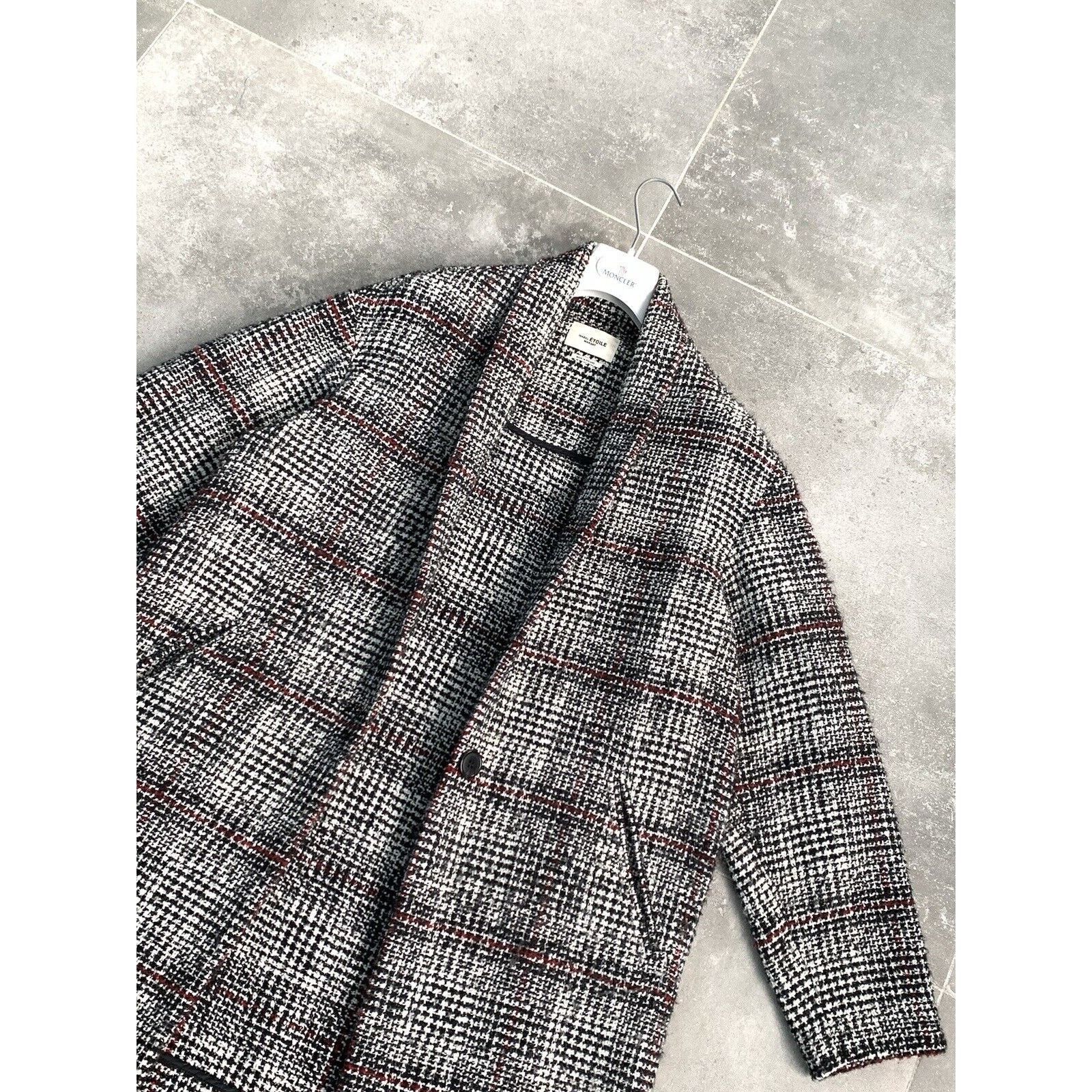 Designer × Isabel Marant Etoile ISABEL MARANT ETOILE Wool Tweed Trench Coat EU 38 UK 10 S-M Size M / US 6-8 / IT 42-44 - 4 Thumbnail