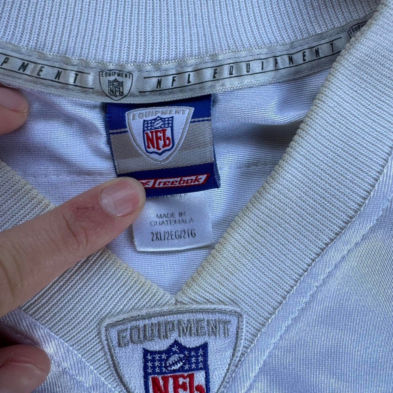Reebok Charles woodson vintage 90s oakland Size US XXL / EU 58 / 5 - 6 Thumbnail
