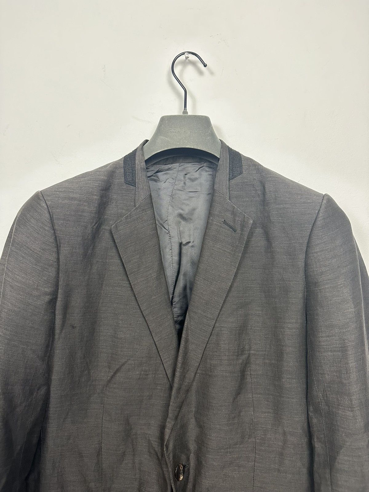Rick Owens SS11 ‘ANTHEM’ Linen Blazer Size US M / EU 48-50 / 2 - 2 Thumbnail