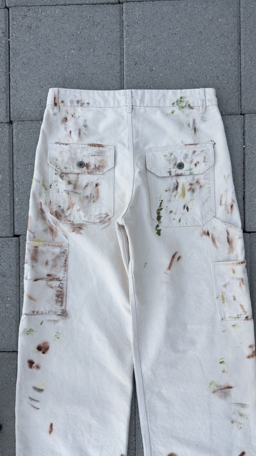 Other Cream Painted Journeyman’s Size US 32 / EU 48 - 1 Thumbnail