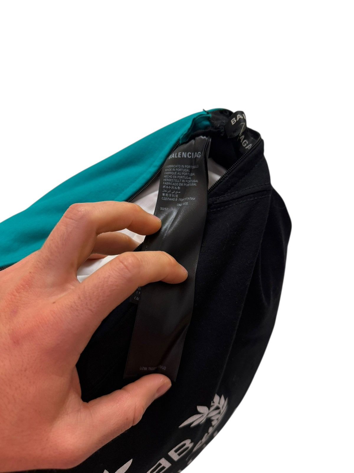 Balenciaga $1450 Recycled T-Shirt Upcycled Reconstructed Pillows Size ONE SIZE - 4 Thumbnail