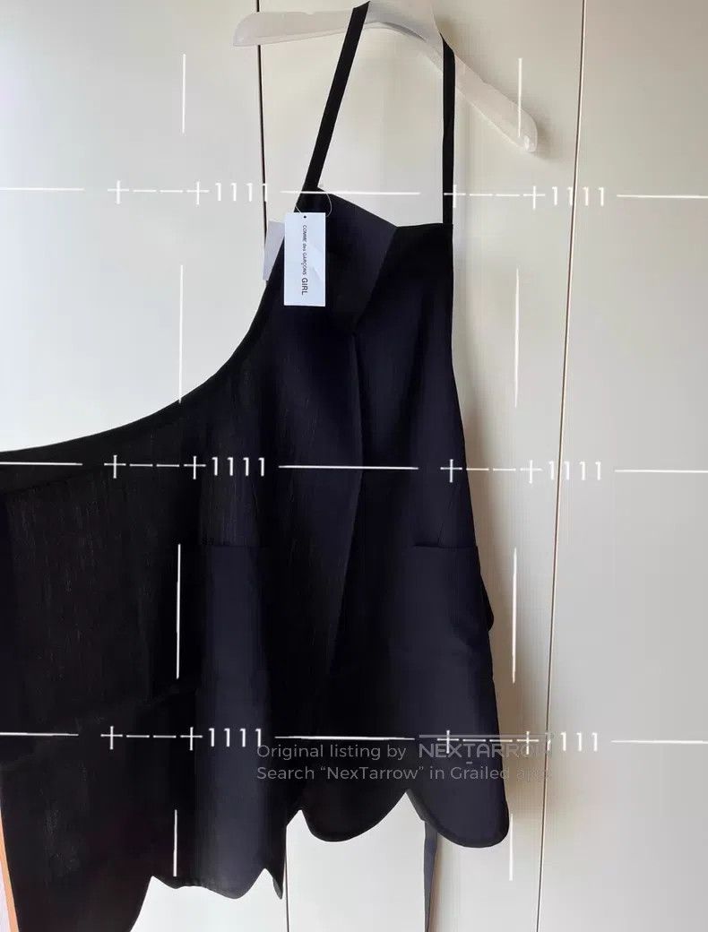 Comme des Garcons Comme des Garcons Lace petal hem apron dress Size S / US 4 / IT 40 - 1 Thumbnail
