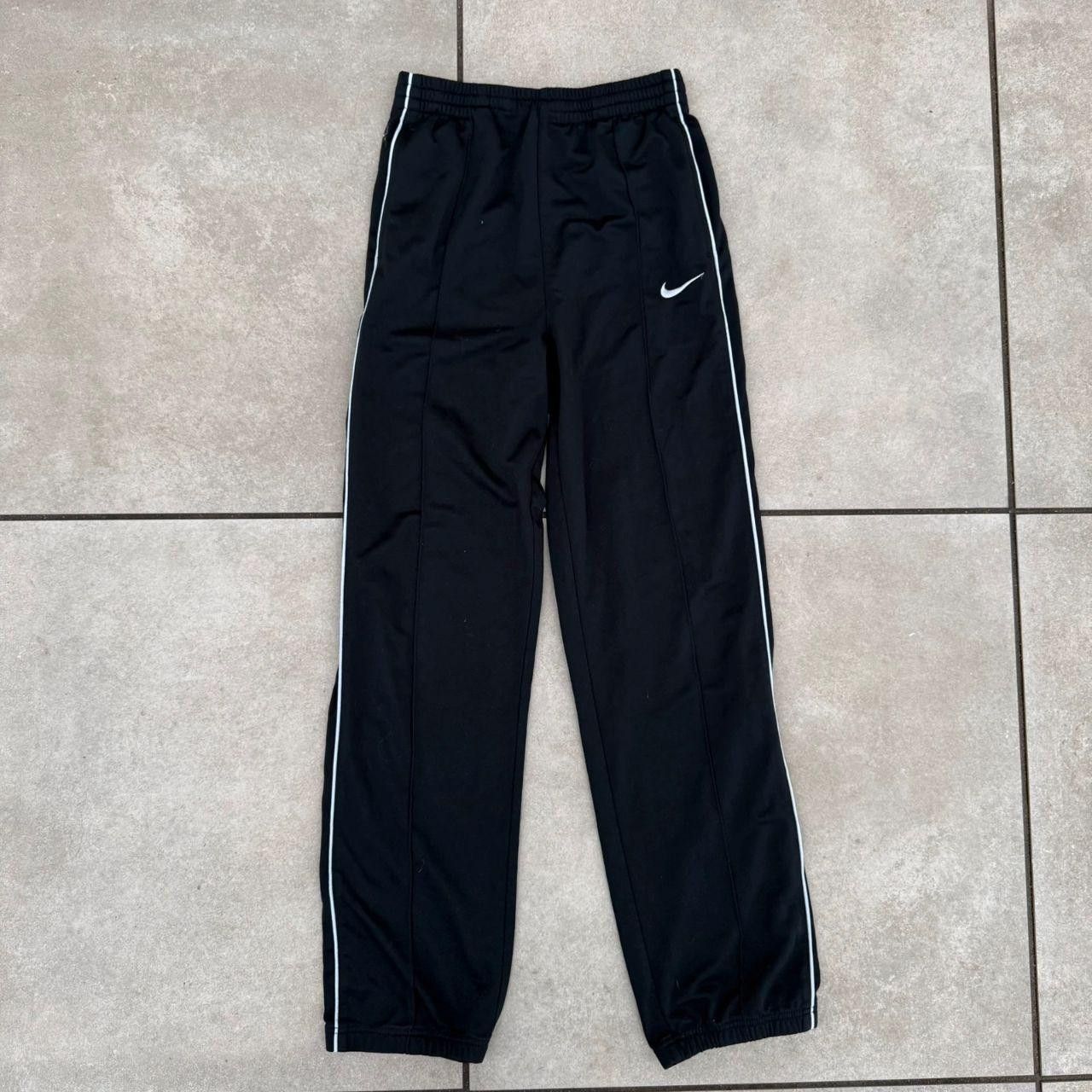 Nike Nike Trackpants Black Mini Swoosh Wide Leg Size US 32 / EU 48 - 1 Thumbnail