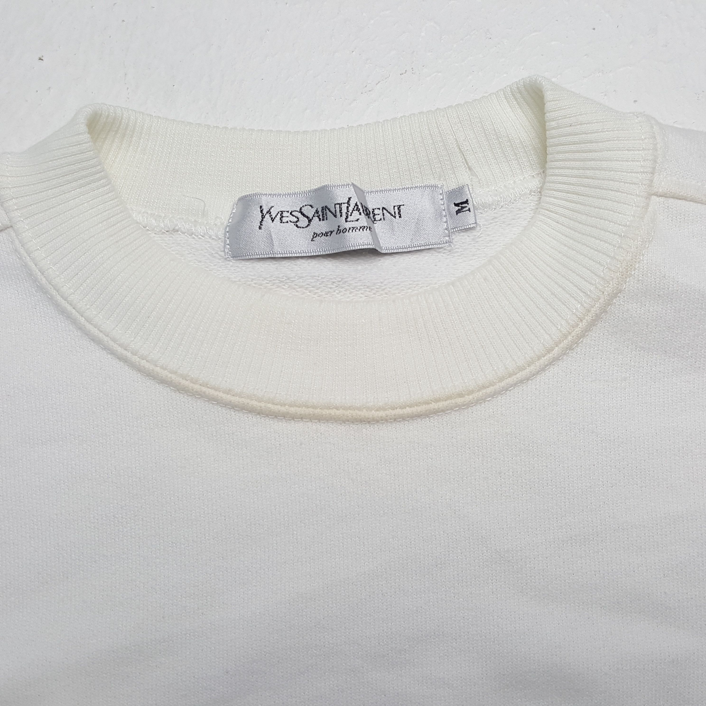 Vintage × Yves Saint Laurent Vintage YVES SAINT LAURENT Italian Brand Sweatshirts Size US M / EU 48-50 / 2 - 8 Thumbnail