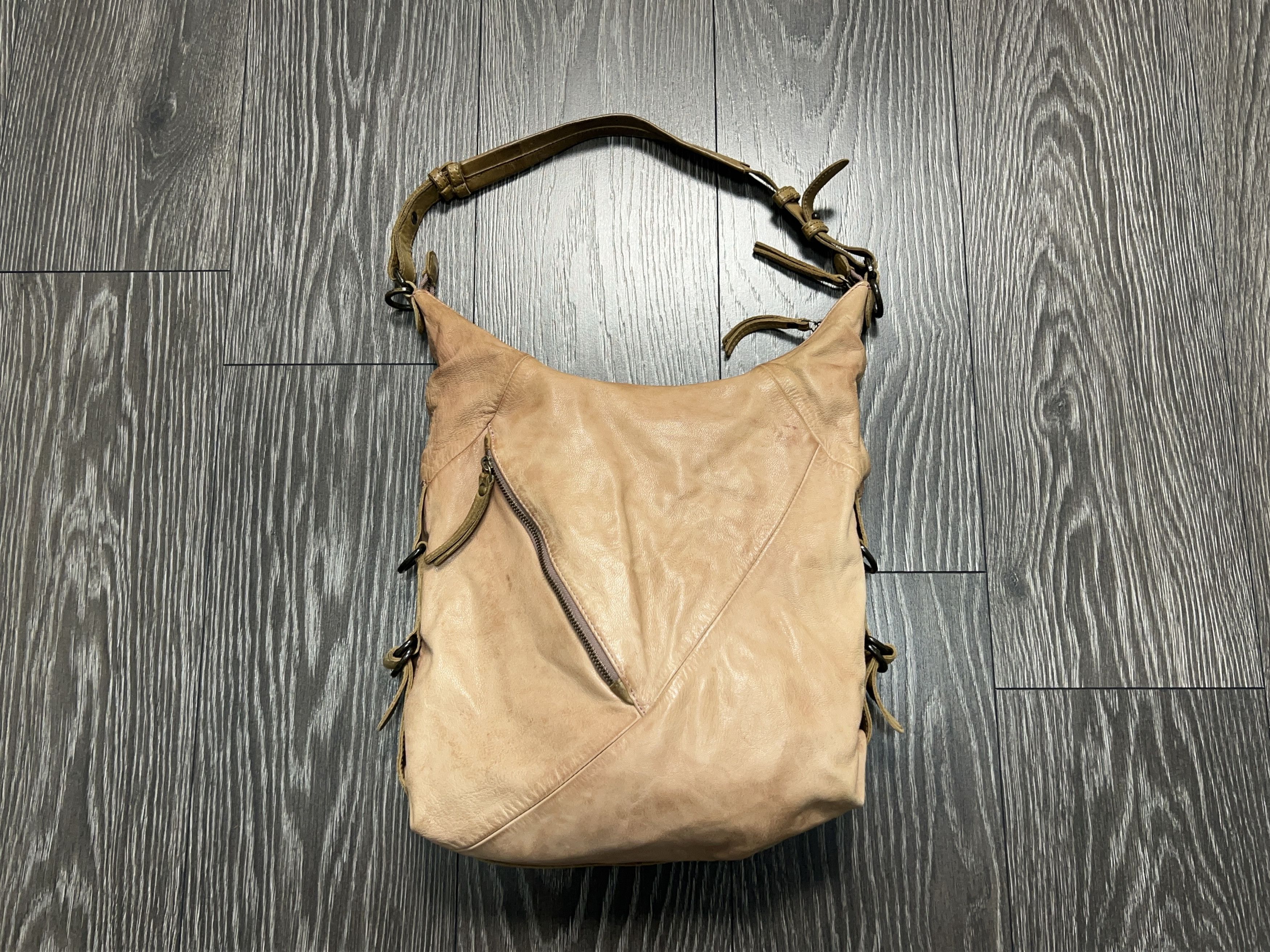Genuine Leather aunts&uncles Chloe Chummy Leather Handbag Bucket Bag Zip Size ONE SIZE - 1 Thumbnail