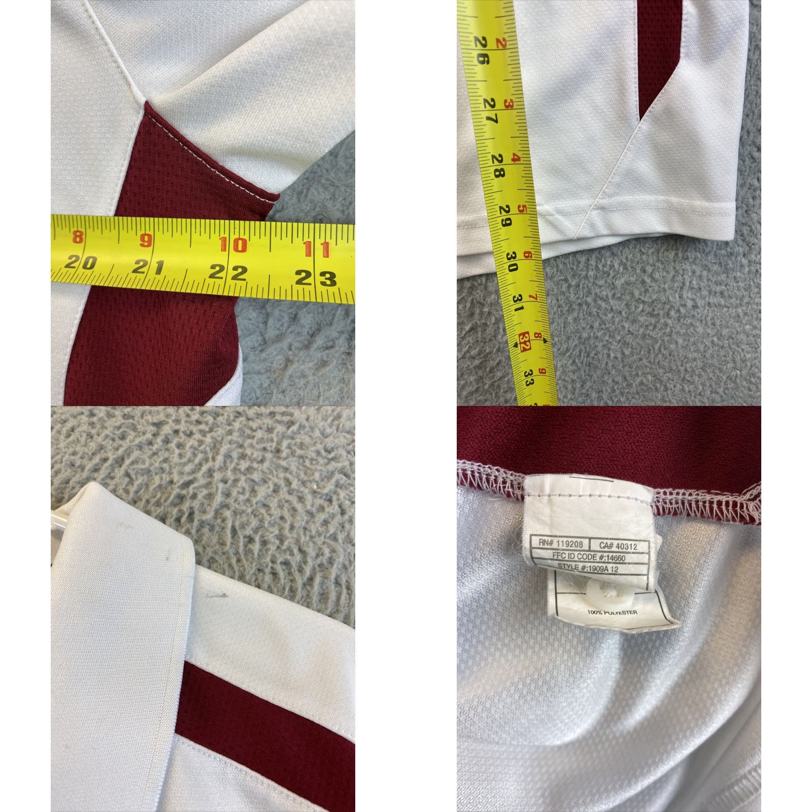 Adidas Adidas Ultimate White Maroon Golf Casual Polo Shirt XL Denver Logo /72-40 Size US XL / EU 56 / 4 - 8 Thumbnail