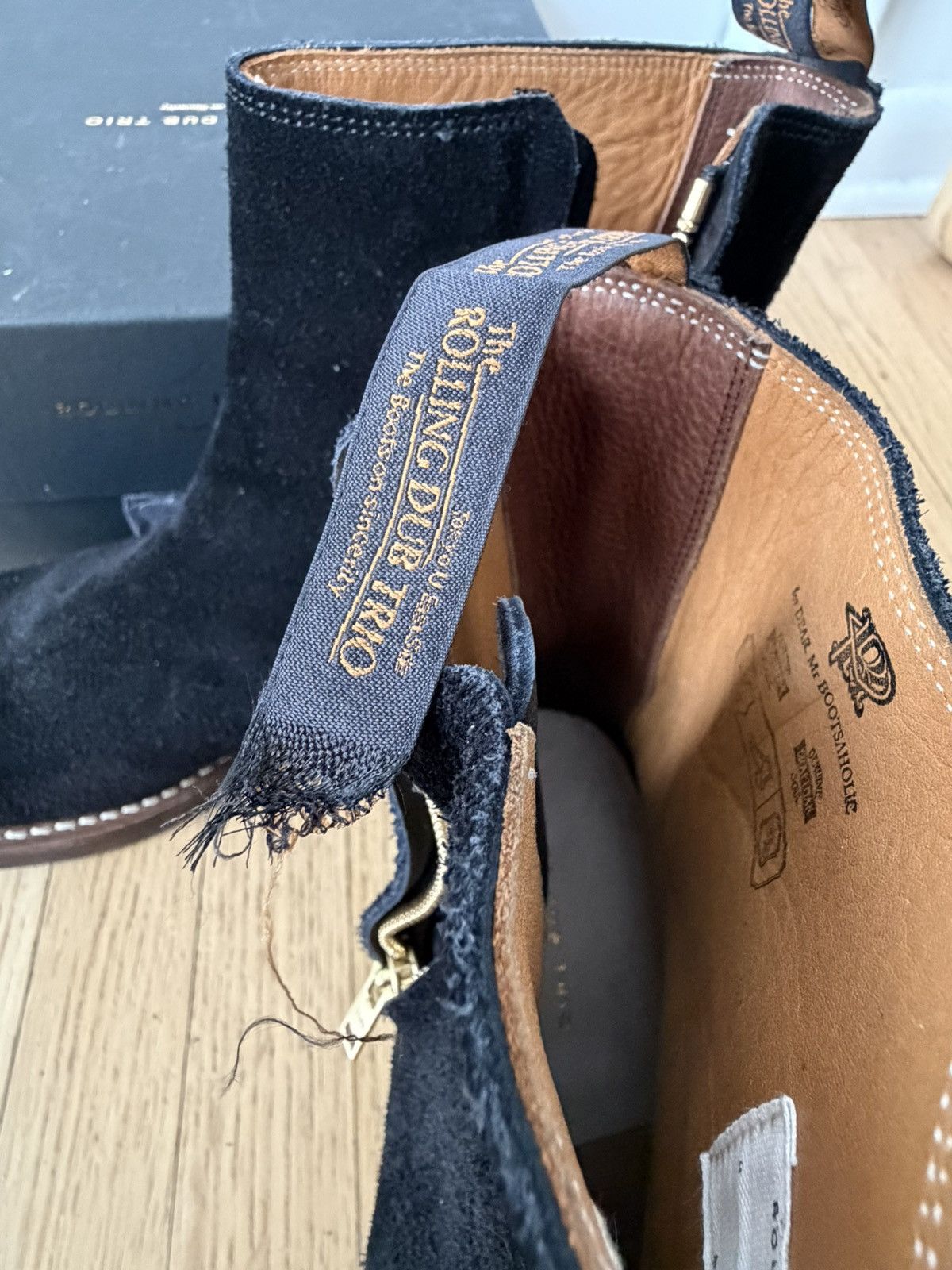 Rolling Dub Trio Rolling Dub Trio Casper Black Oiled Suede (US 9.5) Size US 9.5 / EU 42-43 - 14 Thumbnail