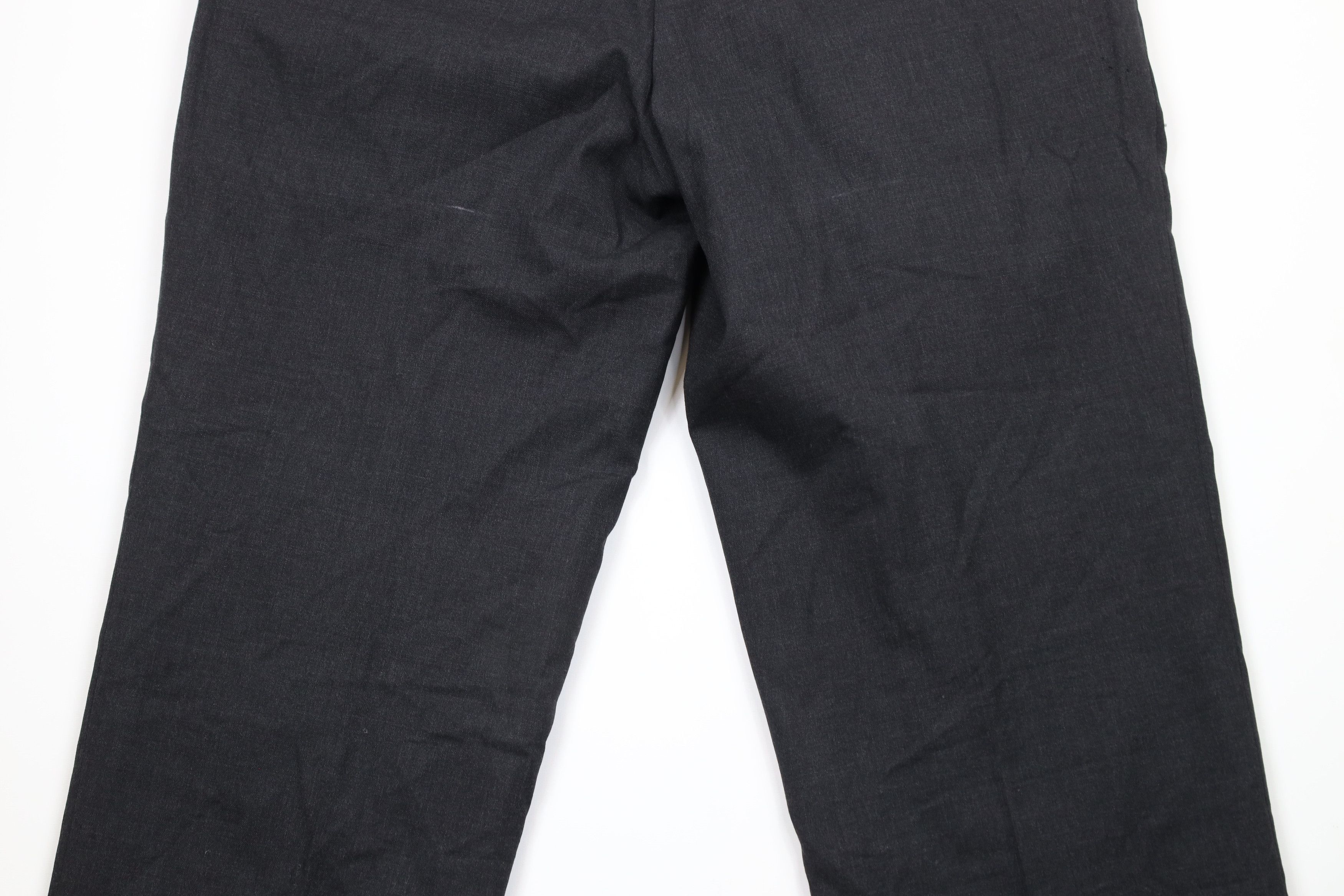 Brooks Brothers × Vintage Vintage 90s Brooks Brothers Brooksease Wool Pants Gray USA Size US 36 / EU 52 - 12 Thumbnail