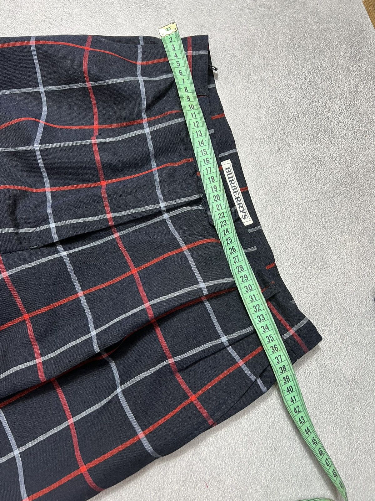 Burberry × Vintage Pants Burberrys Vintage Rare 90s Luxury Drip Y2K Size 29" - 10 Thumbnail