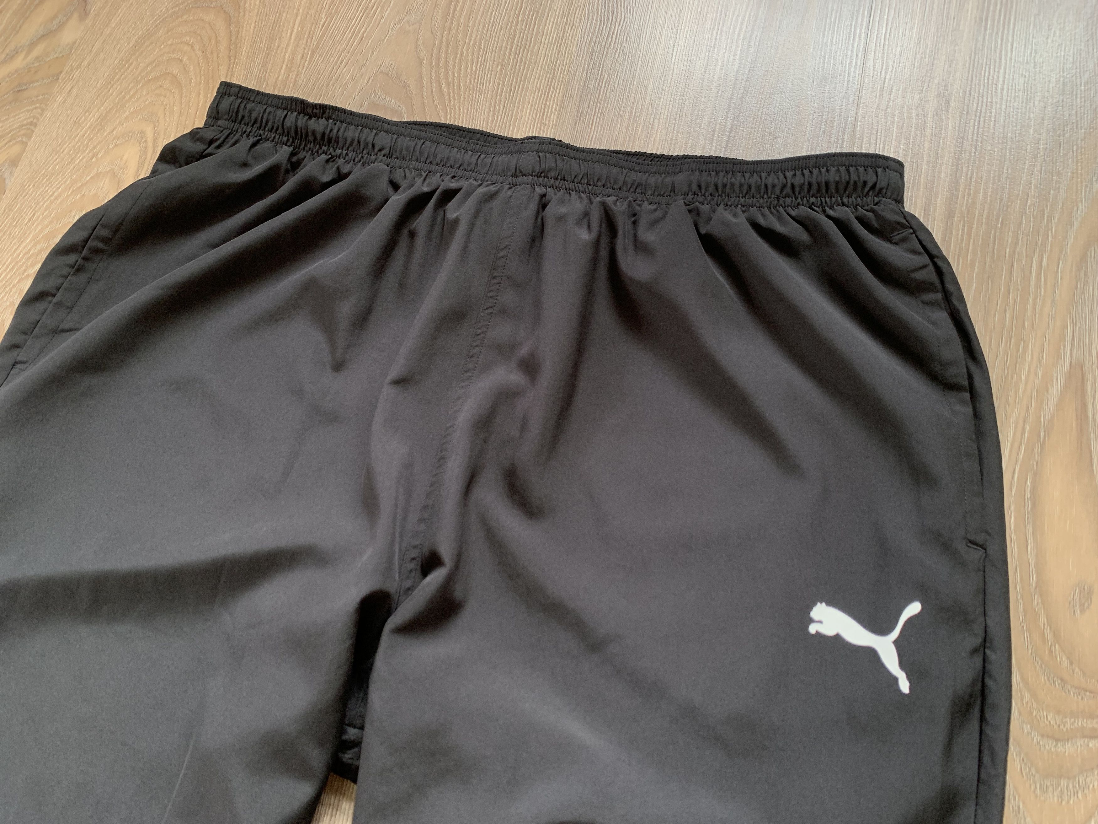 Puma Puma Black Track Sweatpants Training Pants Size US 38 / EU 54 - 4 Thumbnail