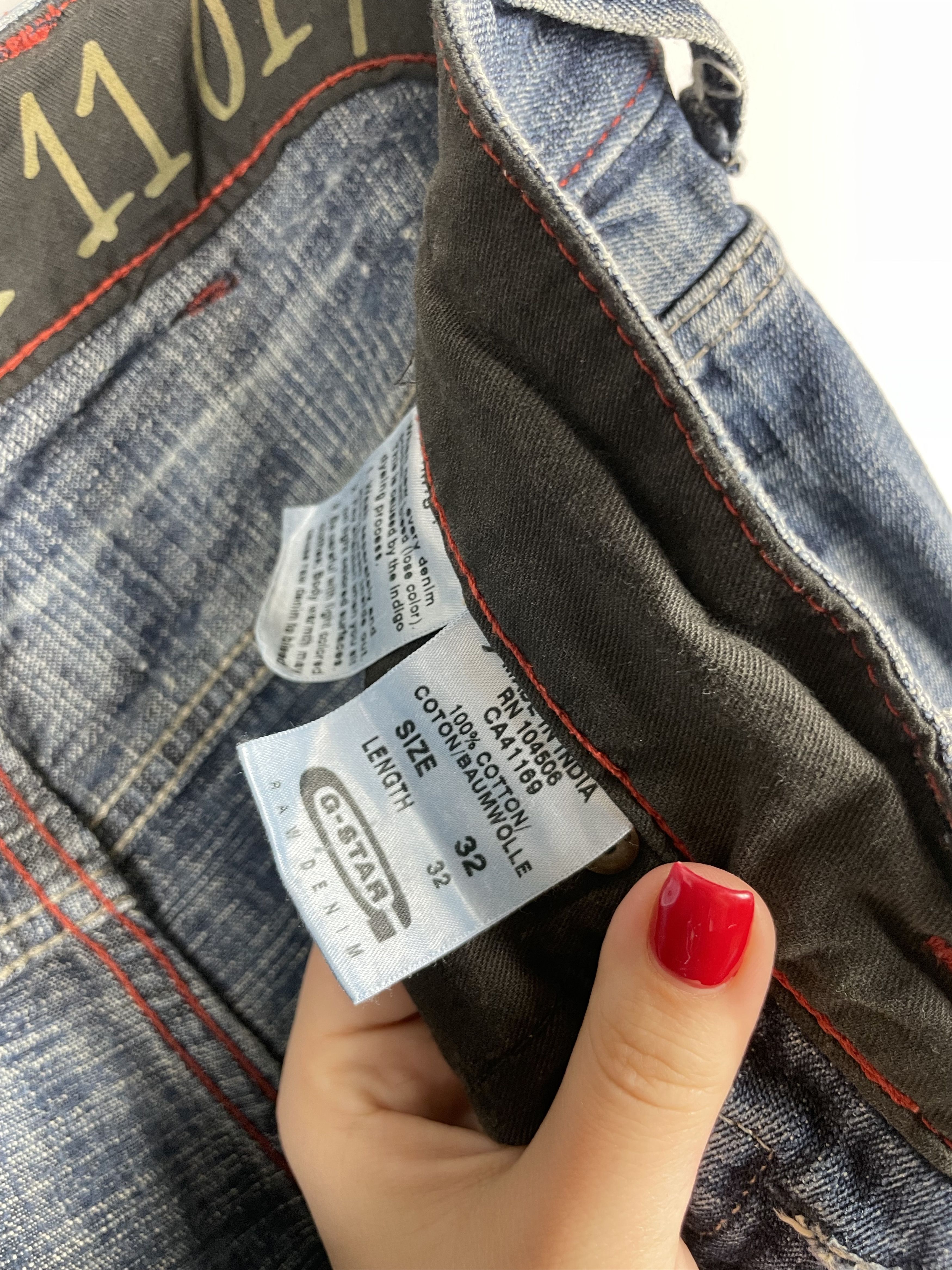 G-Star Vintage G-Star Raw Jeans Denim Pants 90s Size US 32 / EU 48 - 13 Thumbnail