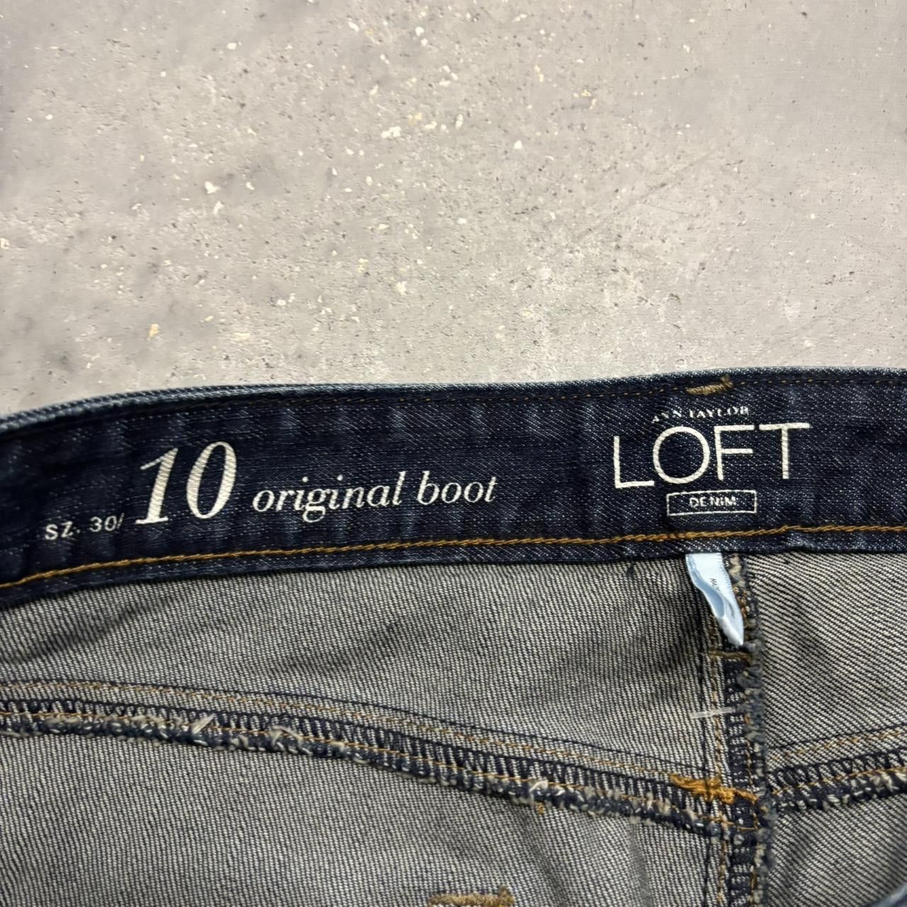 Japanese Brand × Vintage Crazy Vintage Y2K/2000s Grunge Dark Wash Bootcut Denim Jeans! Size US 32 / EU 48 - 7 Thumbnail