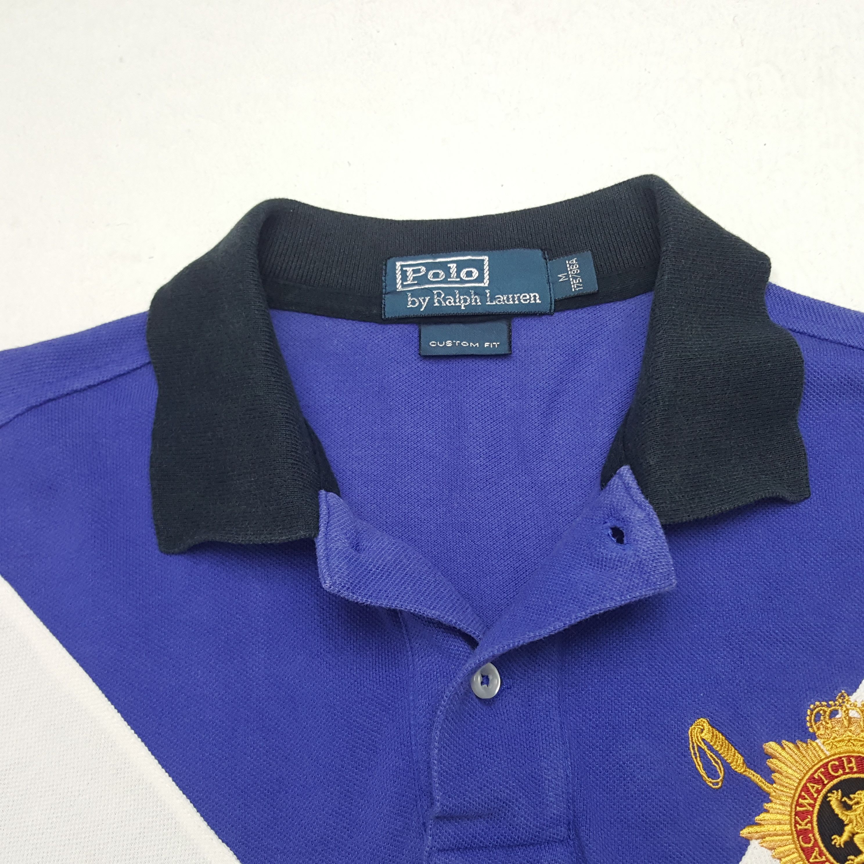 Polo Ralph Lauren × Vintage Vintage Black X Watch by Ralph Lauren Luxury Brand Polos Size US S / EU 44-46 / 1 - 4 Thumbnail