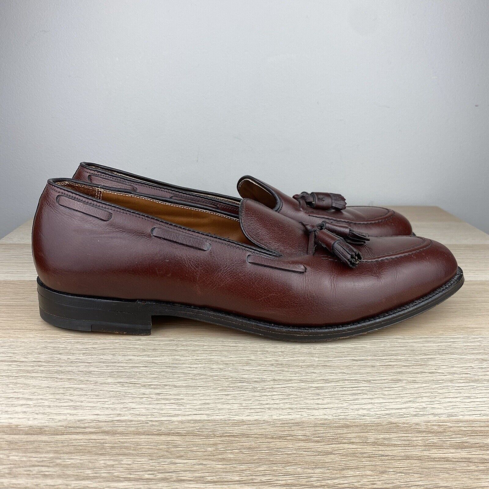 Alden Vintage Alden 668 Eljoy Tassel Slip On Loafer Leather 11.5 Size US 11.5 / EU 44-45 - 5 Thumbnail