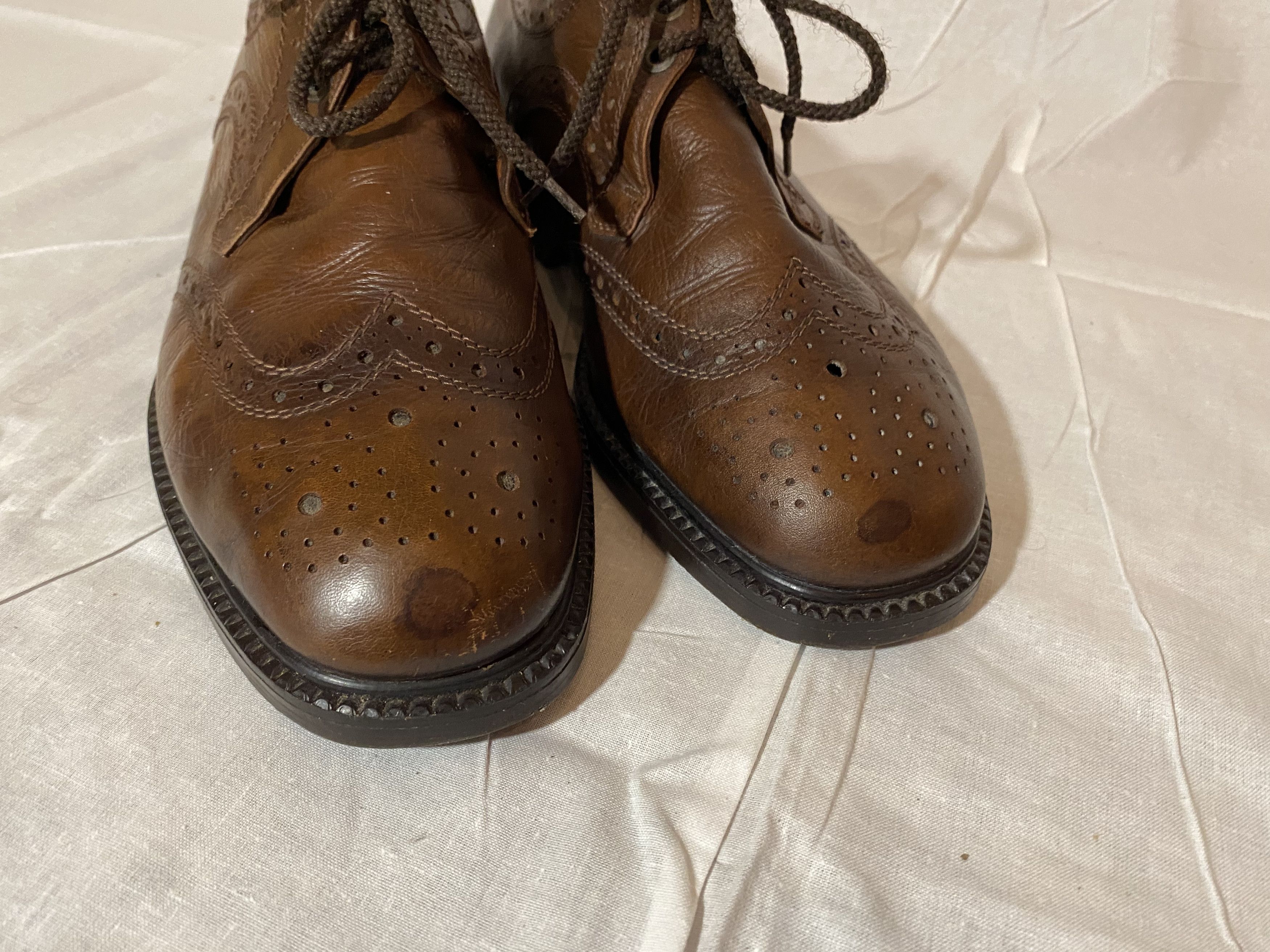 Dr. Martens Very RARE German Dr Martens Brown Brogue Size US 9 / EU 42 - 4 Thumbnail