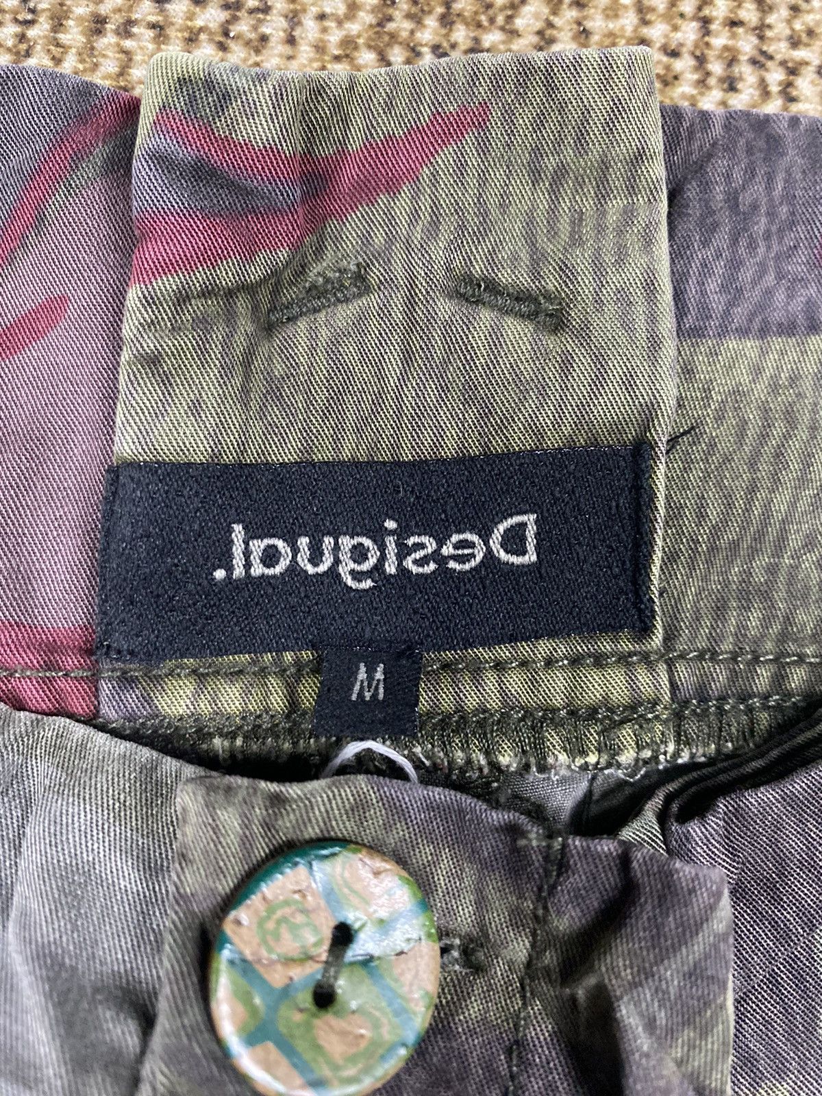 Desigual Desigual Cargo Trousers Floral Multi Colour Pant Size 28" / US 6 / IT 42 - 11 Thumbnail