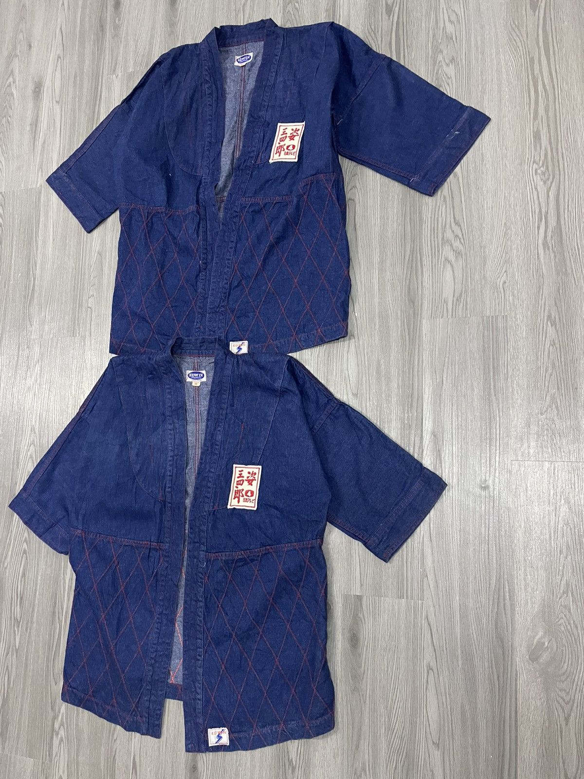 Edwin × Japanese Brand × Vintage Hanten Denim Jacket Size US M / EU 48-50 / 2 - 8 Thumbnail