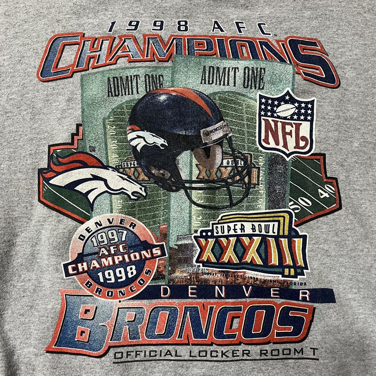 NFL × Starter × Vintage Vintage 1998 NFL Denver Broncos AFC Champs Starter Sweater Size US XL / EU 56 / 4 - 3 Thumbnail