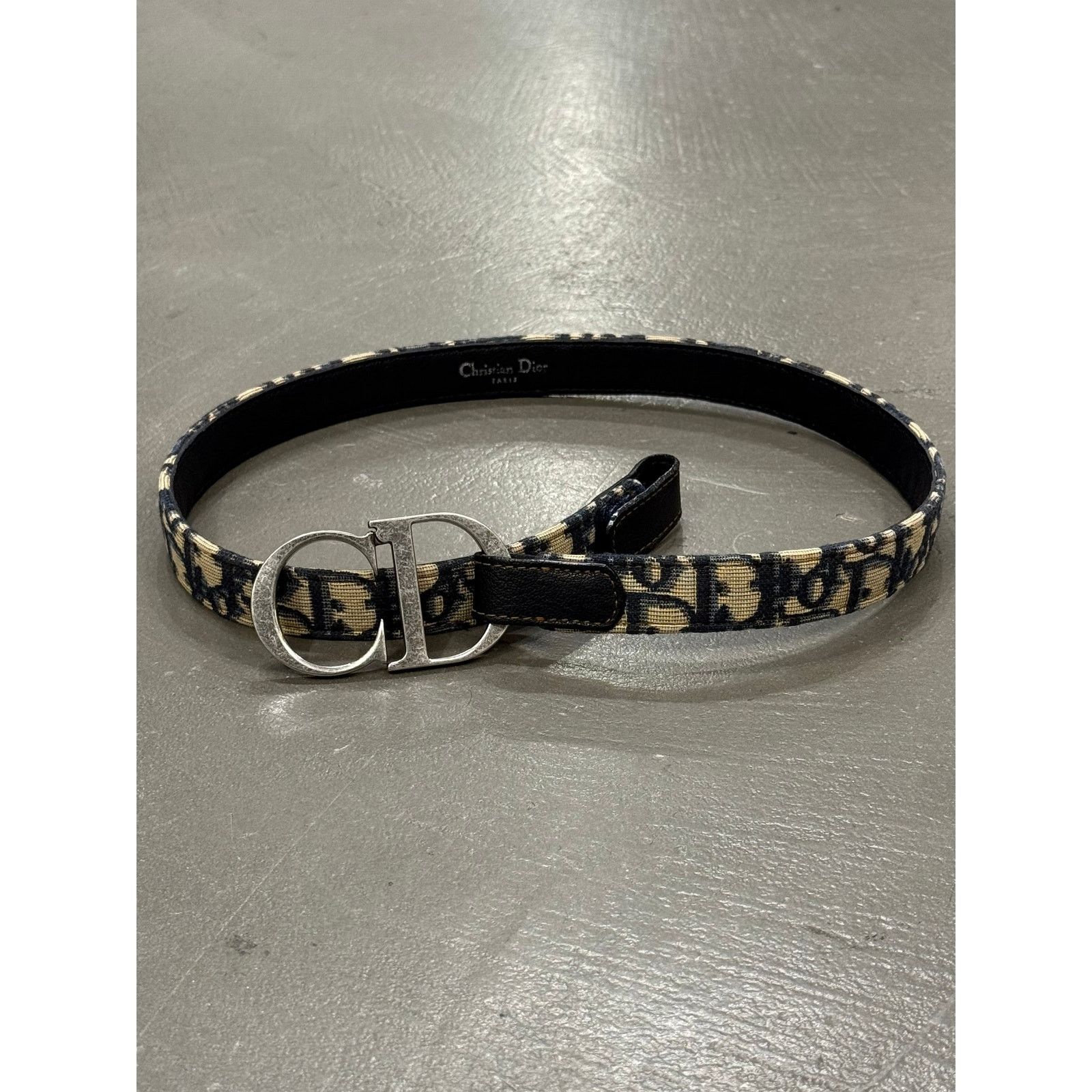Dior 2000s Christian Dior by Galliano monogram belt Size ONE SIZE - 2 Thumbnail