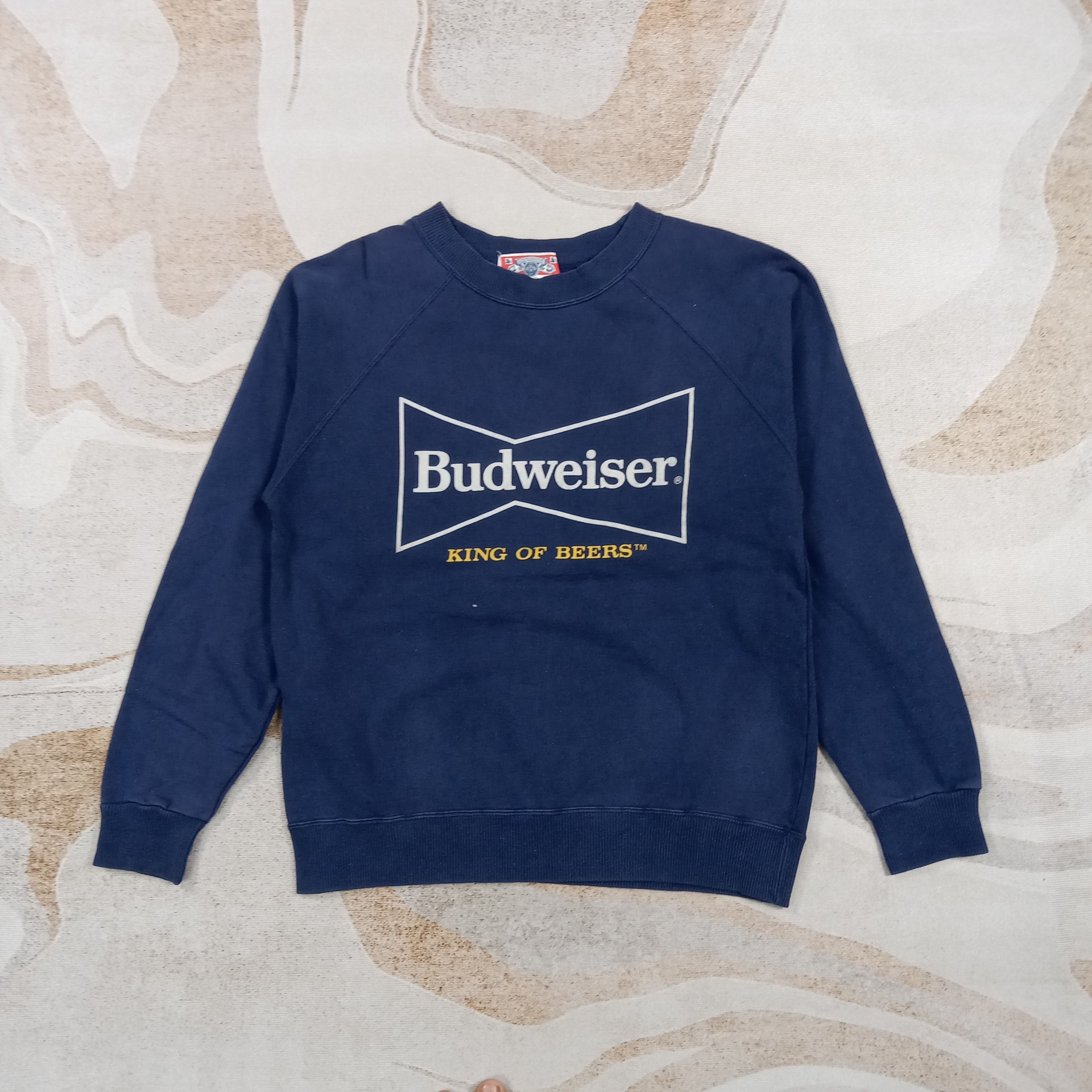 Budweiser 90's Budweiser King of Beers Sweatshirt C290N29 Size US M / EU 48-50 / 2 - 1 Thumbnail