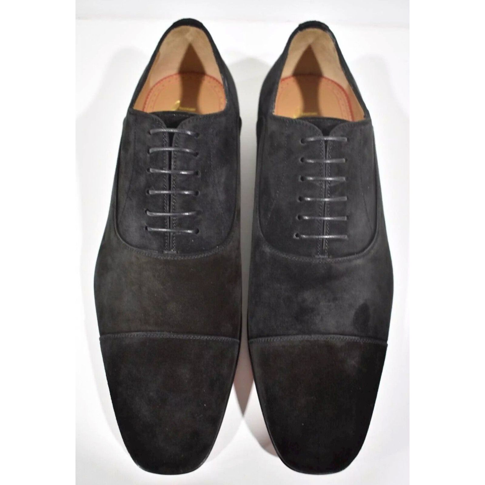 Christian Louboutin Christian Louboutin Suede Lace Up Oxford Dress Loafer 45 12 Size US 12 / EU 45 - 7 Thumbnail