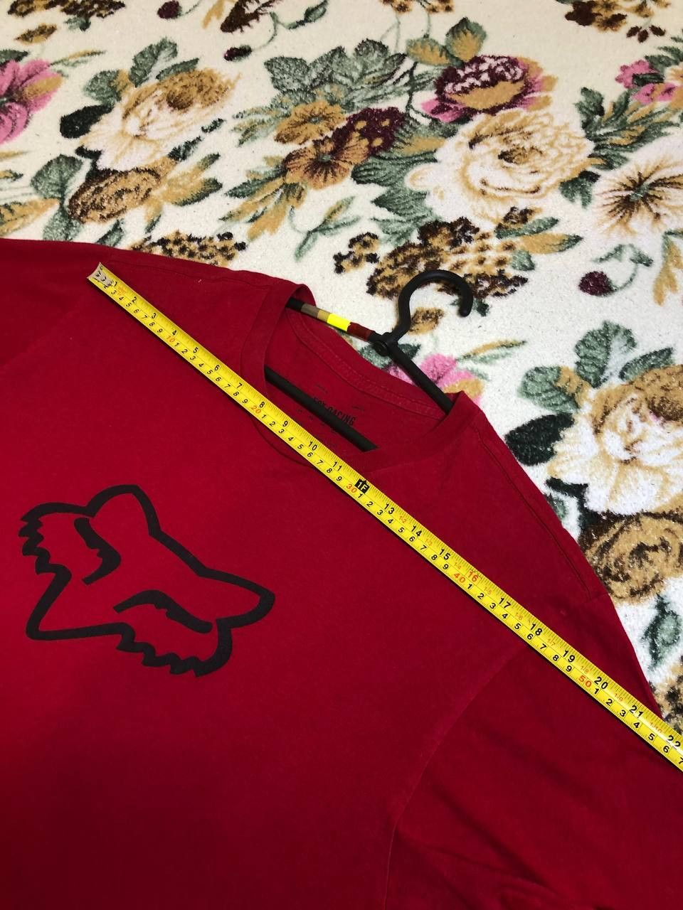Fox Racing Fox Racing Print Red Y2K Vintage Short Sleeve T Shirts Size US XL / EU 56 / 4 - 6 Thumbnail