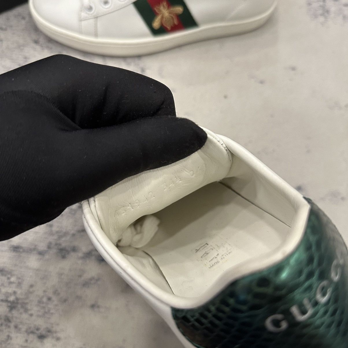 Gucci Gucci Ace Bee Size US 4.5 / IT 34.5 - 10 Thumbnail